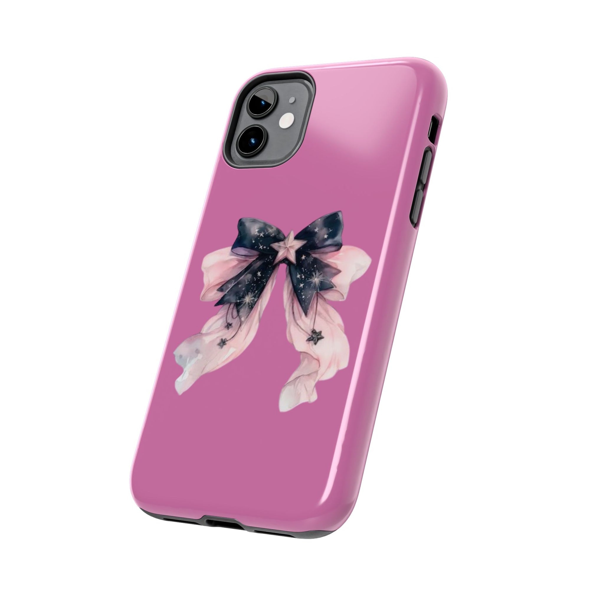 Pink Ribbon Tough Phone Cases, Galaxy Phone Covers, Chic Phone Protection, Ideal Gift for Her, Stylish Tech Accessories