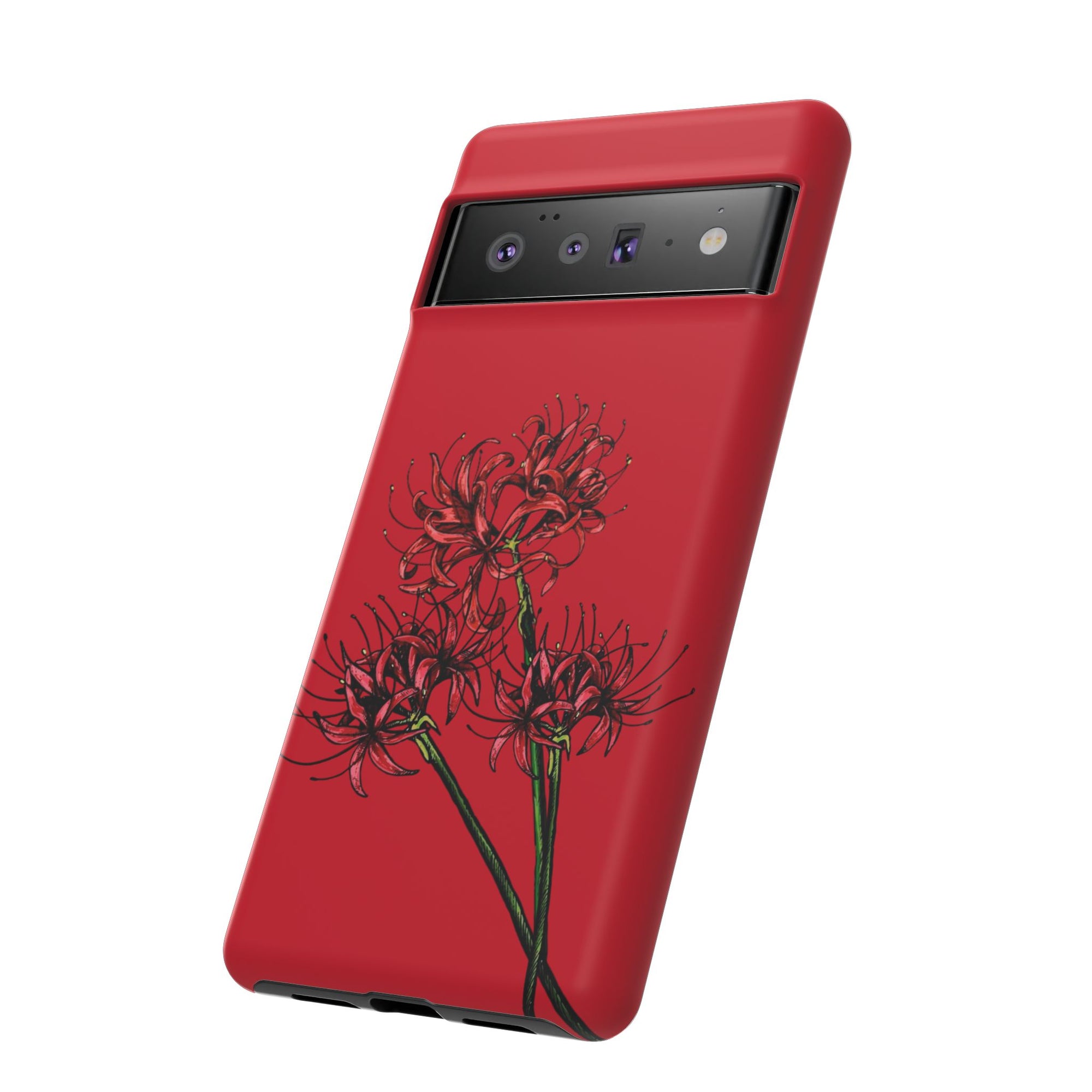 Floral Phone Case, Cute Durable Case for Plants Lovers, Stylish Tech Accessories, Gift for Her, Autumn Decor