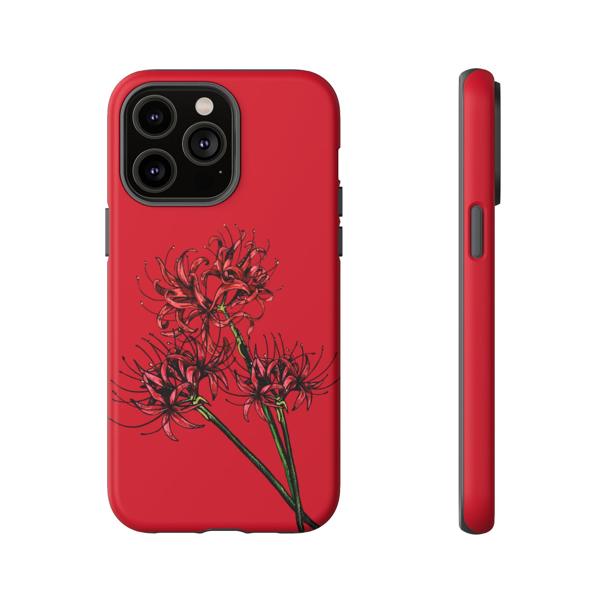 Floral Phone Case, Cute Durable Case for Plants Lovers, Stylish Tech Accessories, Gift for Her, Autumn Decor