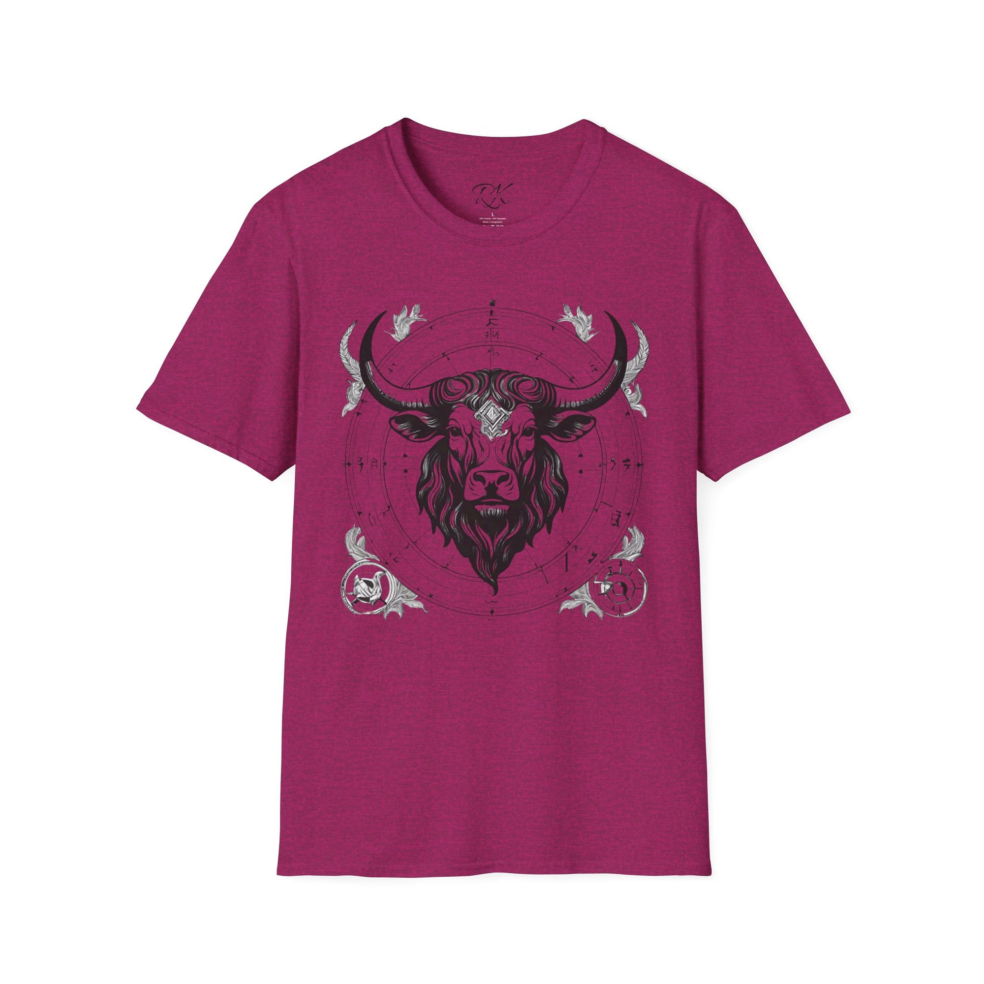 Taurus Zodiac T-Shirt, Astrology Tee, Horoscope Gift, Unisex Softstyle Shirt, Birthday Apparel, Taurus Constellation Top