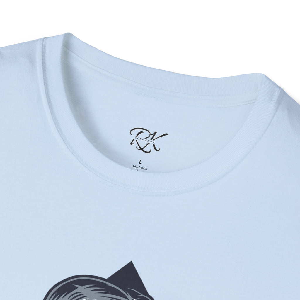 Edgy Graphic Tee, Unisex T-Shirt with Skull and Rose Design, Stylish Casual Wear, Perfect for Gift Giving, Comfortable Everyday Attire