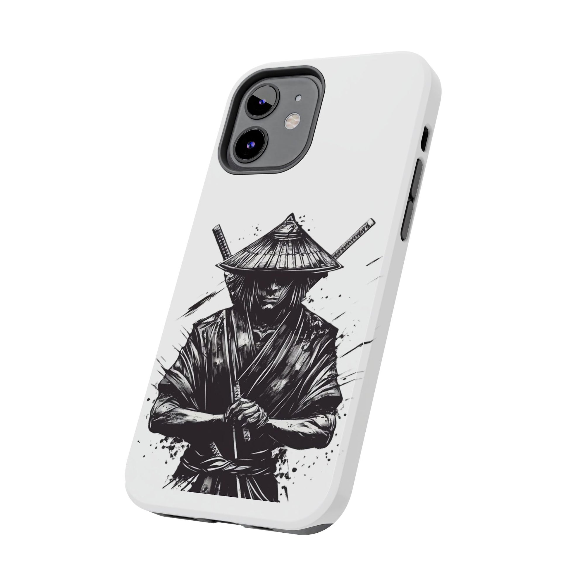 Samurai Tough Phone Cases, Rugged Smartphone Accessories, Durable Covers for Men, Unique Gifts for Him, Japanese Warrior Design