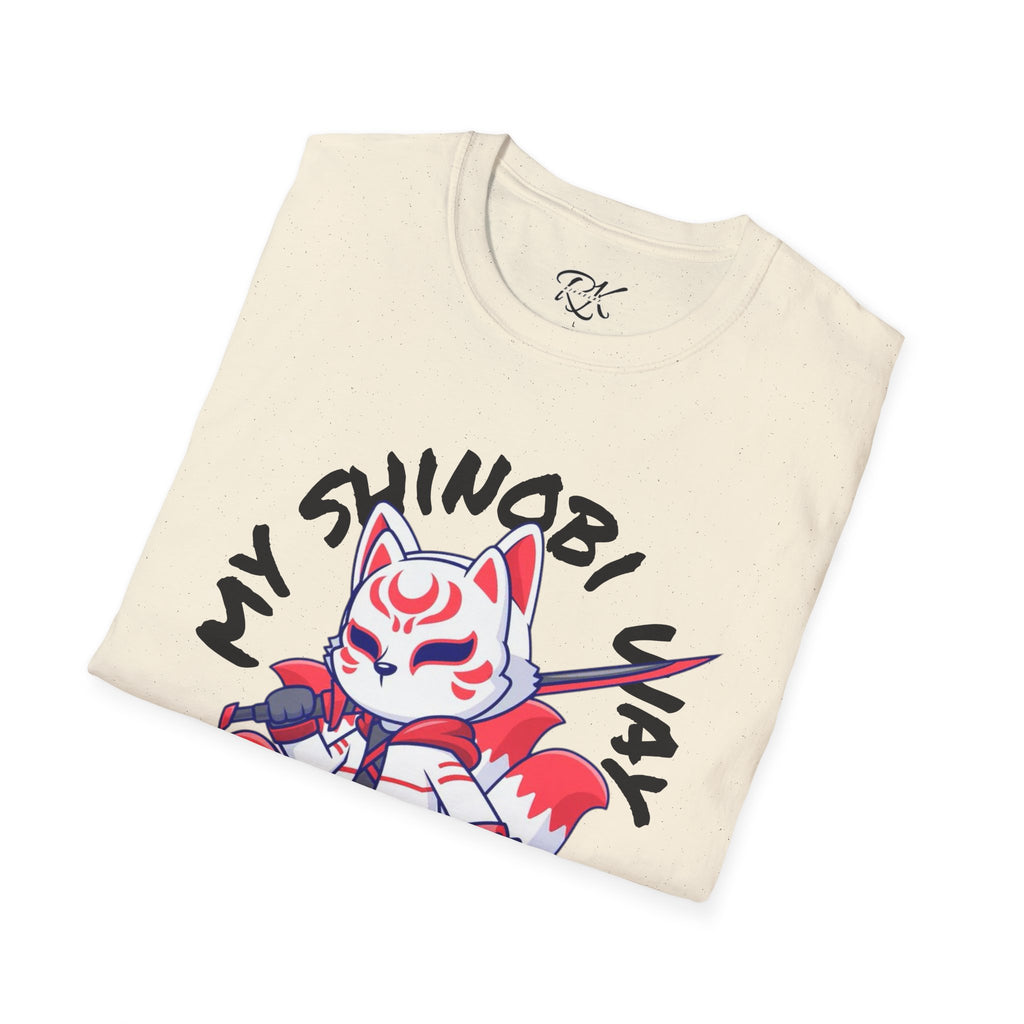 Unisex Anime T-Shirt - 'My Shinobi Pal' Graphic Tee, Comfortable Streetwear, Gift for Anime Lovers, Casual Wear, Stylish Outfit