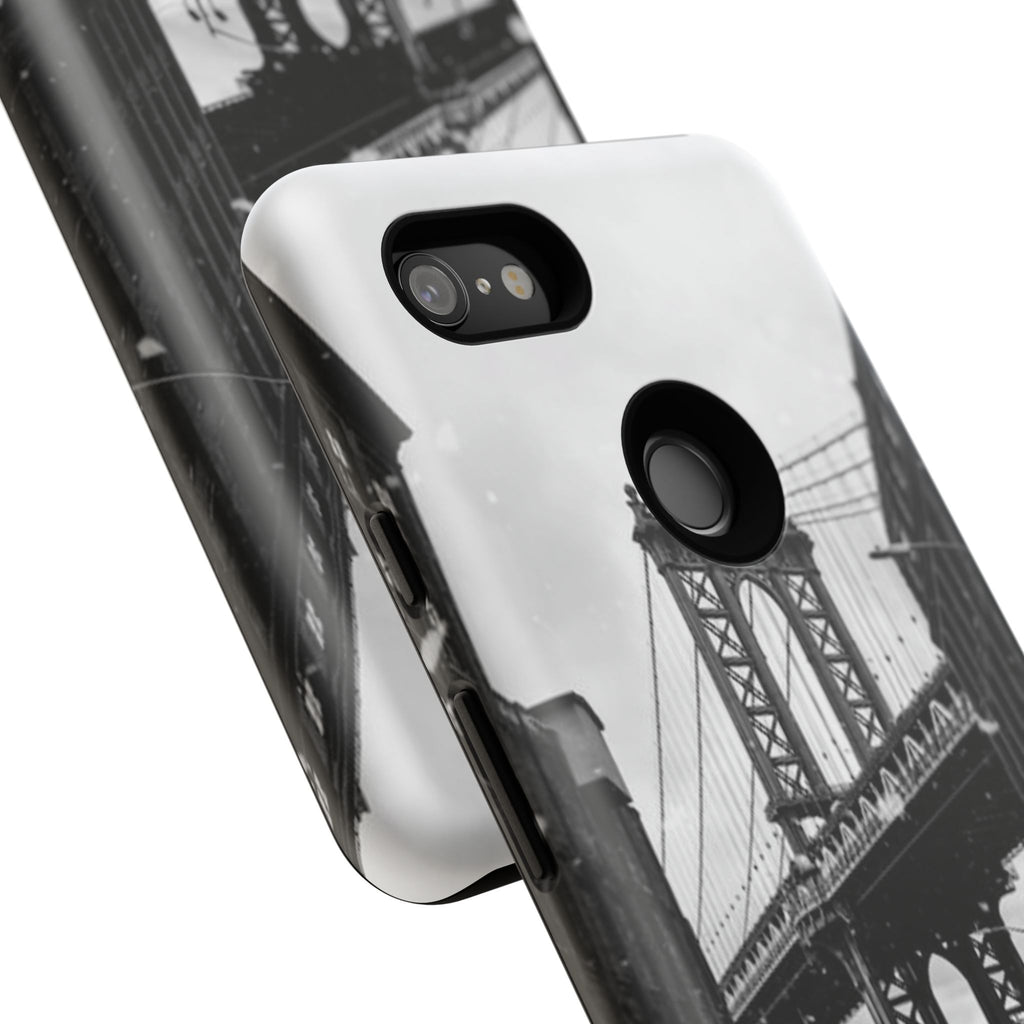 Black and White Phone Case with Iconic Bridge Design, Tough Cases for Photography Lovers, Unique Gift for Travelers, Stylish Everyday [...]