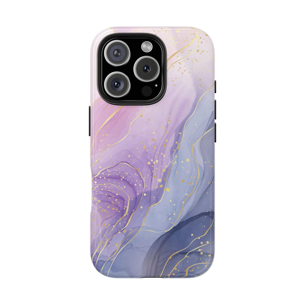 Elegant Abstract Tough Phone Cases for Stylish Protection, Gift for Her, Phone Accessories, Lavender Marble Design, Phone Cover for [...]