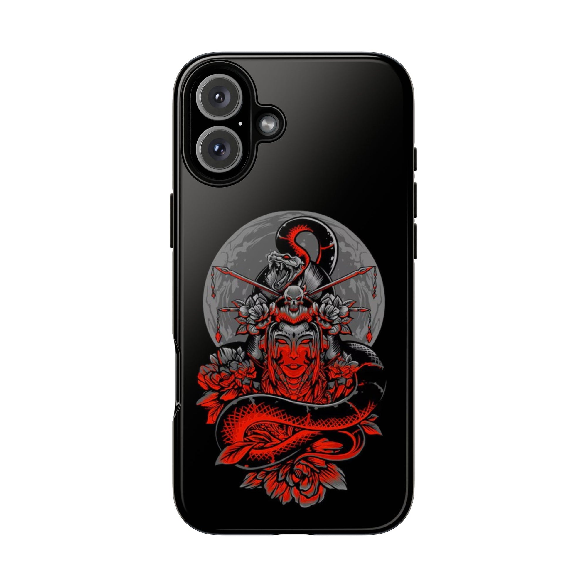 Tough Cases for iPhone, Dragon & Warrior Design, Durable Phone Protection, Perfect Gift for Tech Lovers, Unique Gifting
