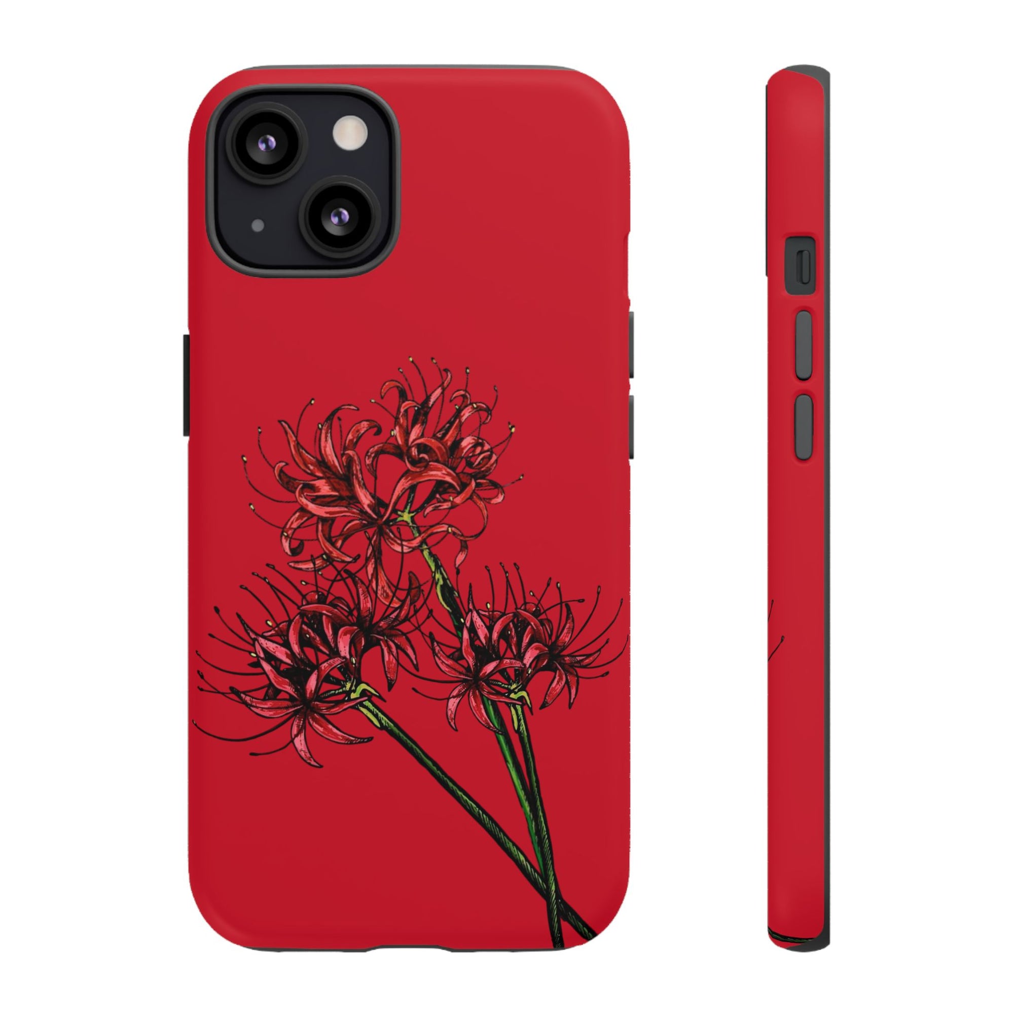 Floral Phone Case, Cute Durable Case for Plants Lovers, Stylish Tech Accessories, Gift for Her, Autumn Decor