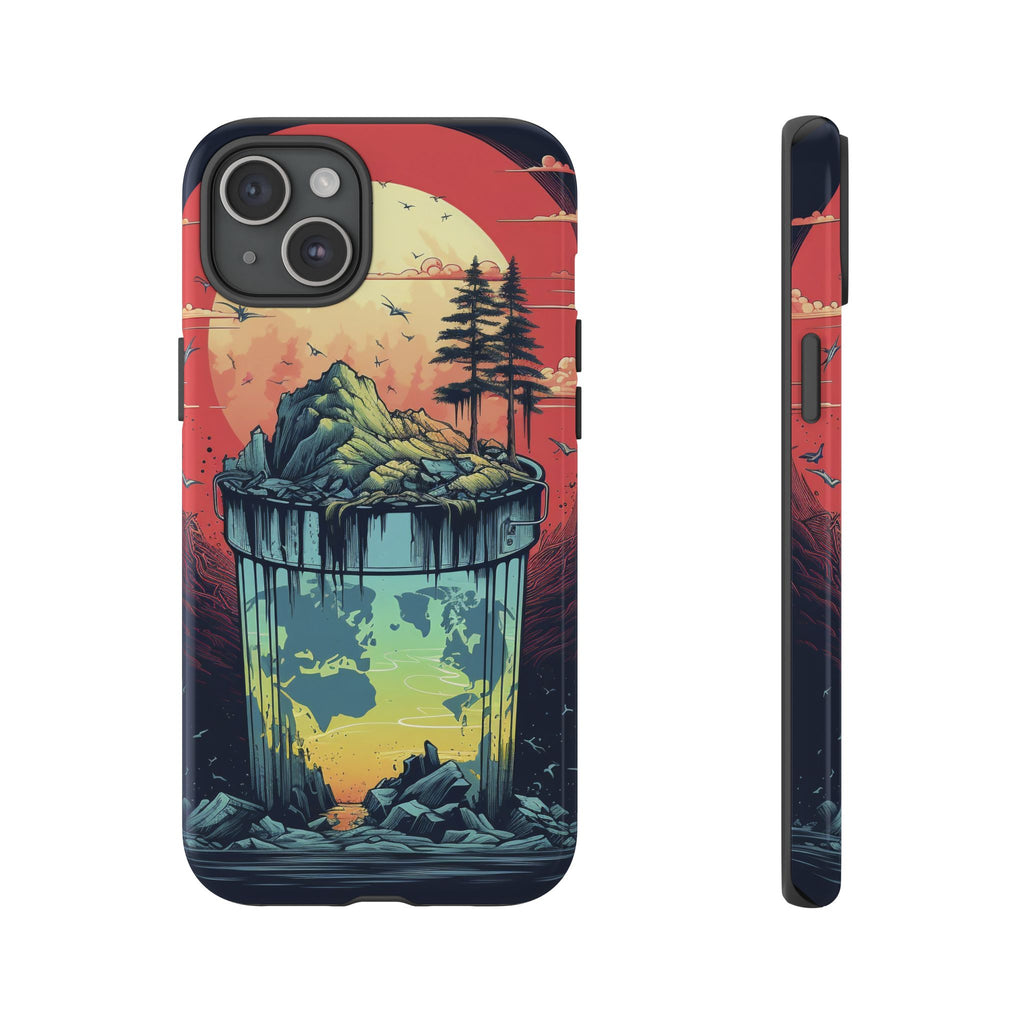 Vibrant Nature-Themed Phone Case, Tough Cases for Adventurers, Eco-Friendly, Trendy Phone Accessory, Great Gift for Nature Lovers
