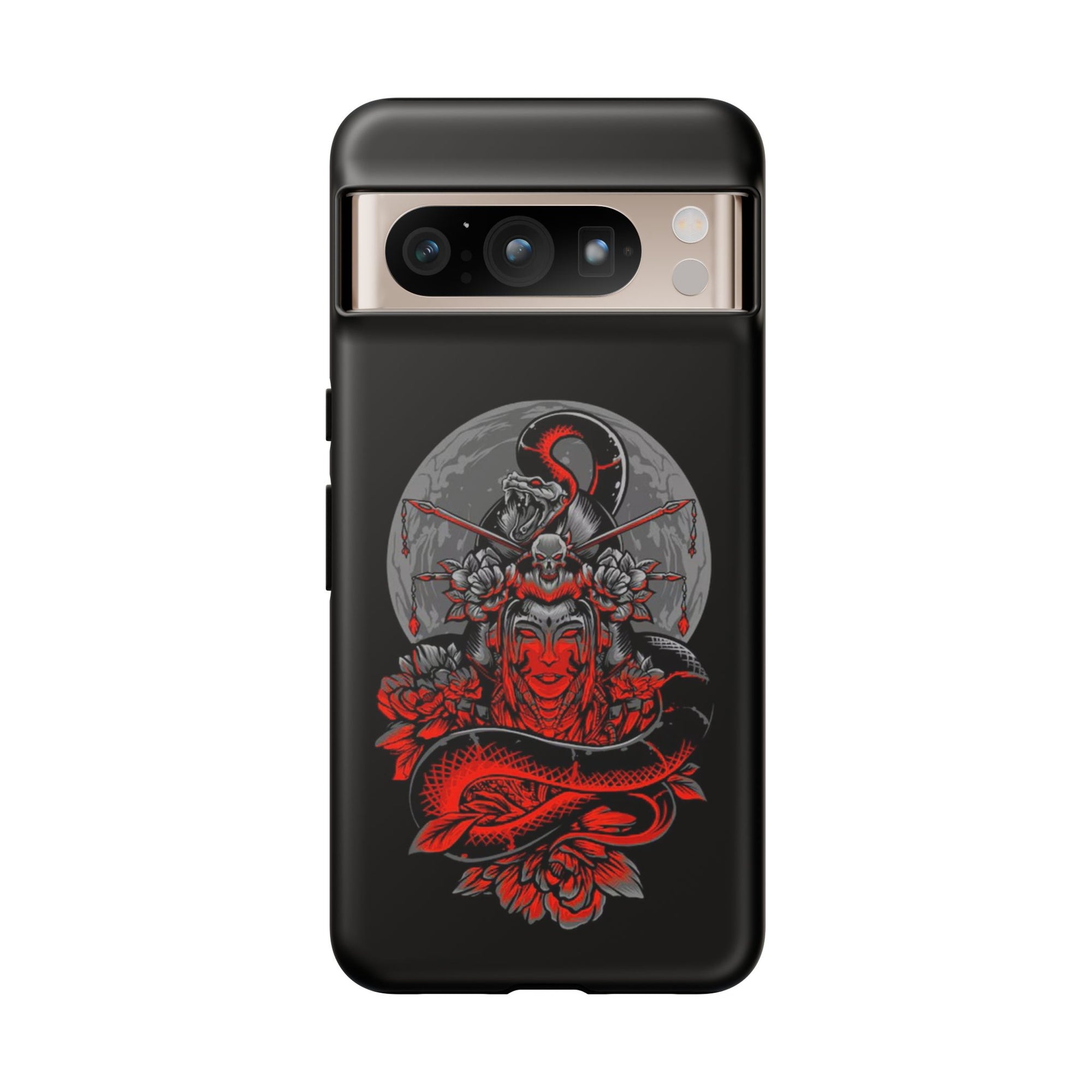 Tough Cases for iPhone, Dragon & Warrior Design, Durable Phone Protection, Perfect Gift for Tech Lovers, Unique Gifting