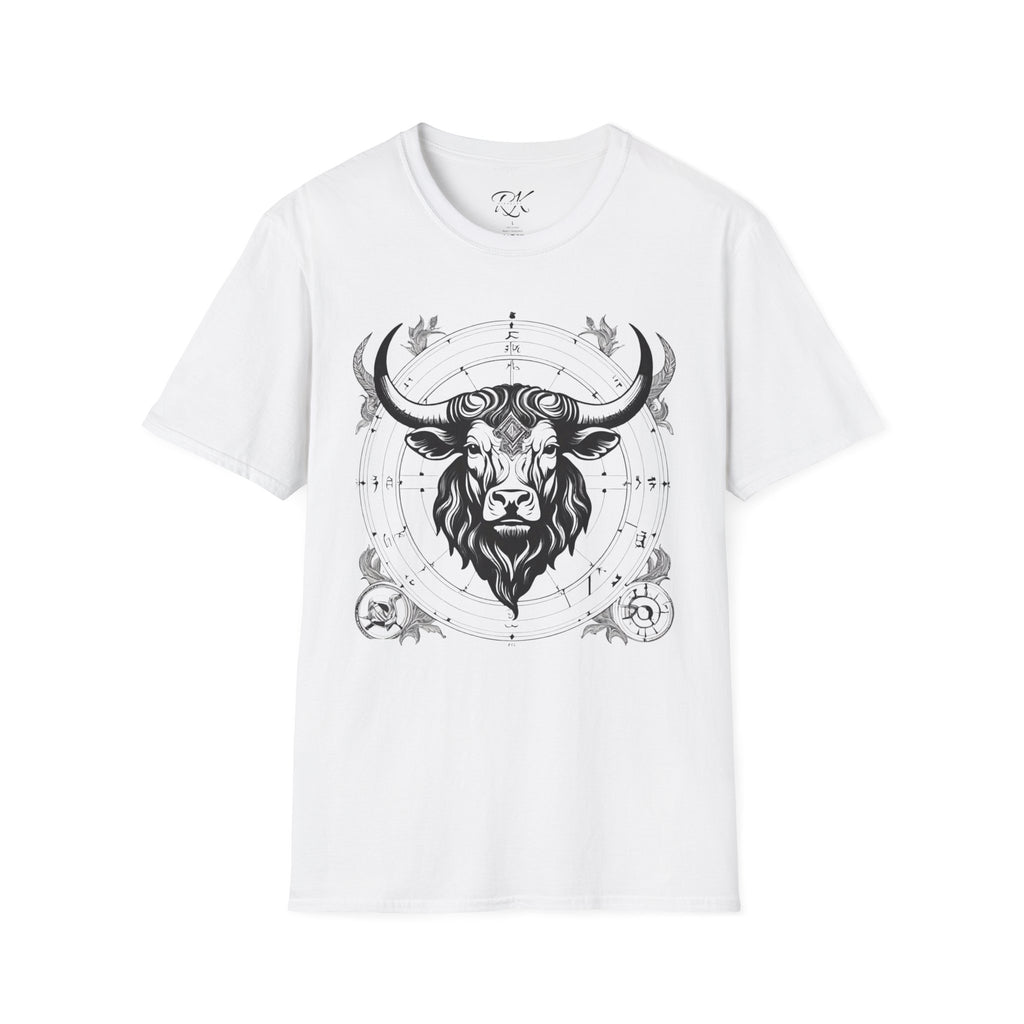 Taurus Zodiac T-Shirt, Astrology Tee, Horoscope Gift, Unisex Softstyle Shirt, Birthday Apparel, Taurus Constellation Top