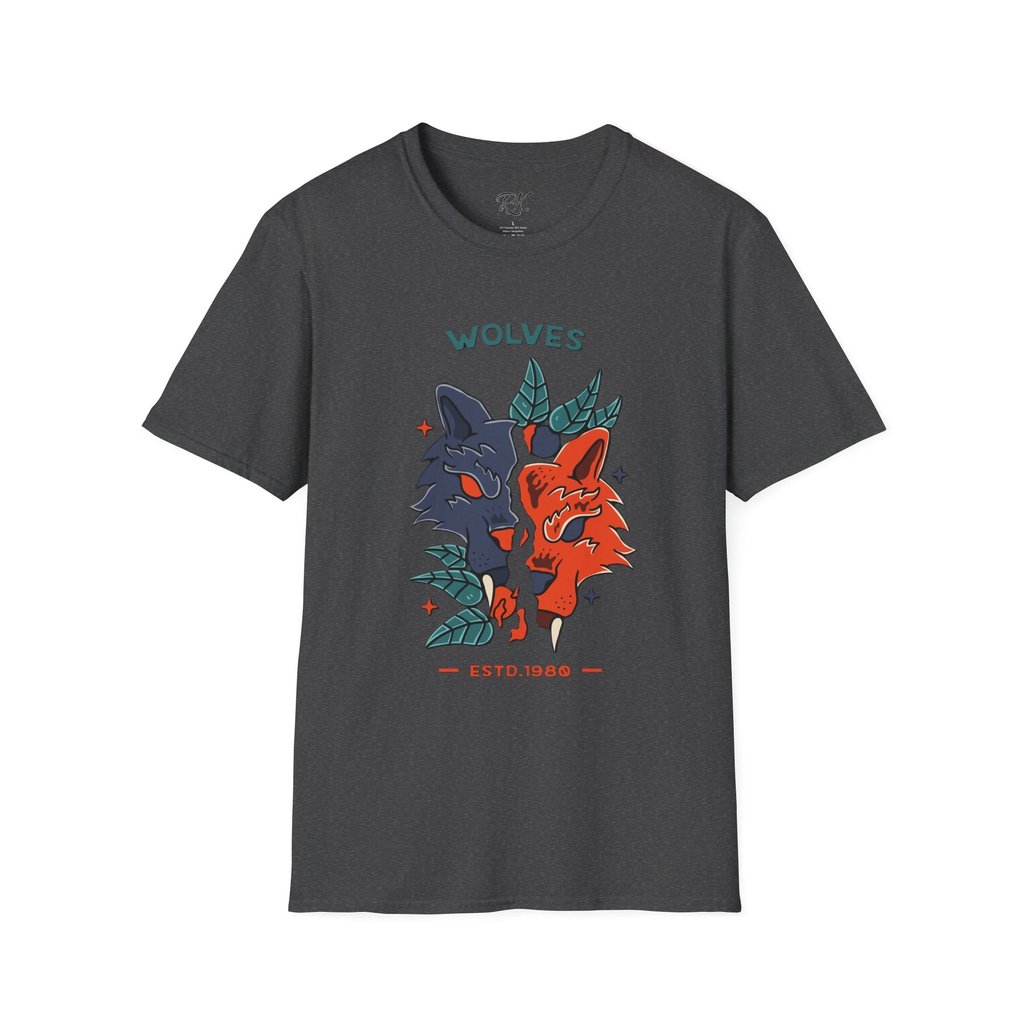 Wolf Graphic Unisex T-Shirt, Nature Lovers Tee, Gift for Animal Enthusiasts, Casual Wear, Eco-Friendly Fashion