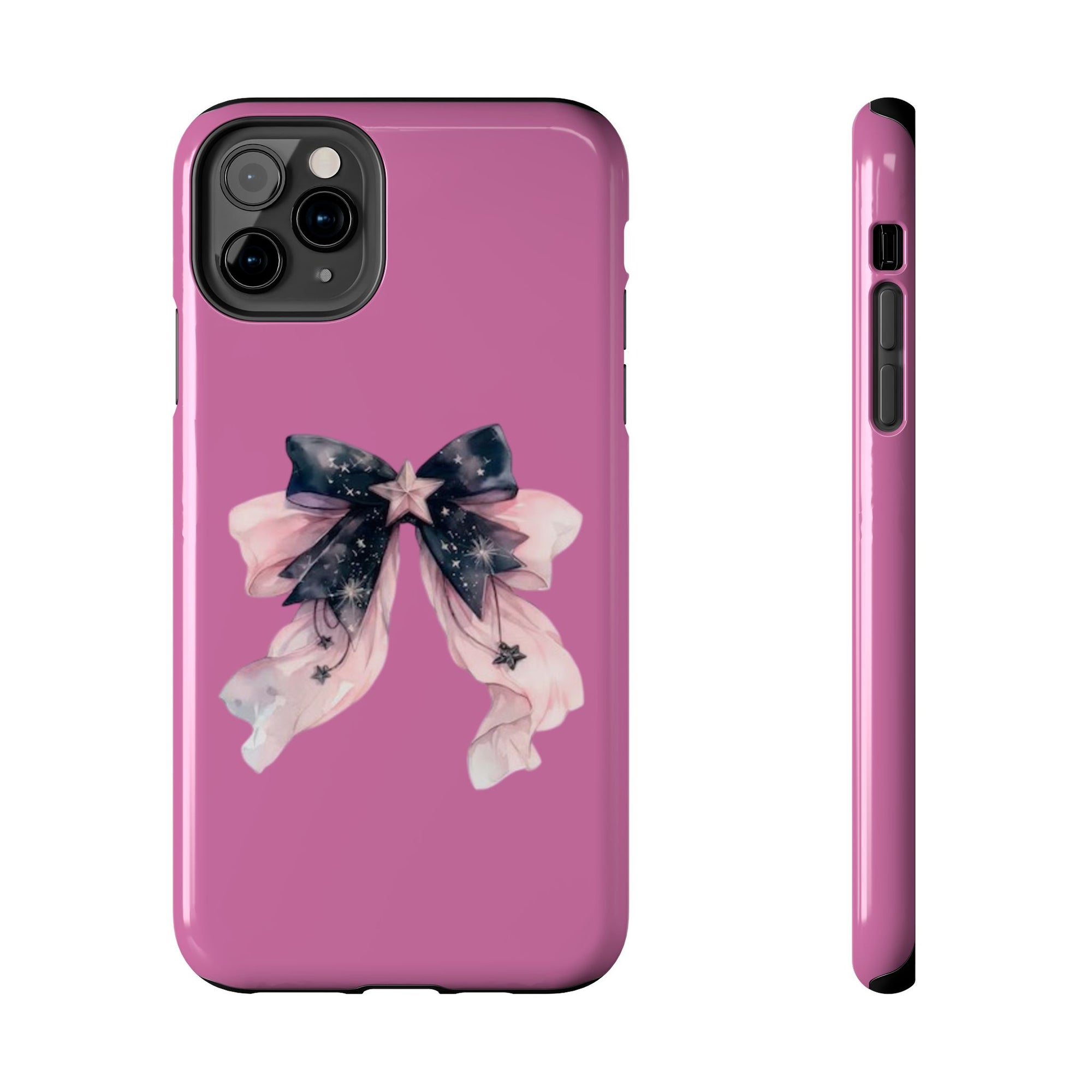 Pink Ribbon Tough Phone Cases, Galaxy Phone Covers, Chic Phone Protection, Ideal Gift for Her, Stylish Tech Accessories
