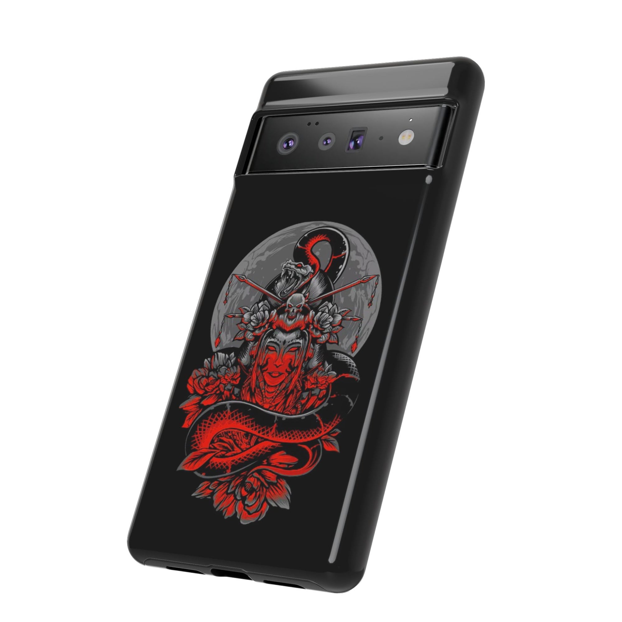 Tough Cases for iPhone, Dragon & Warrior Design, Durable Phone Protection, Perfect Gift for Tech Lovers, Unique Gifting