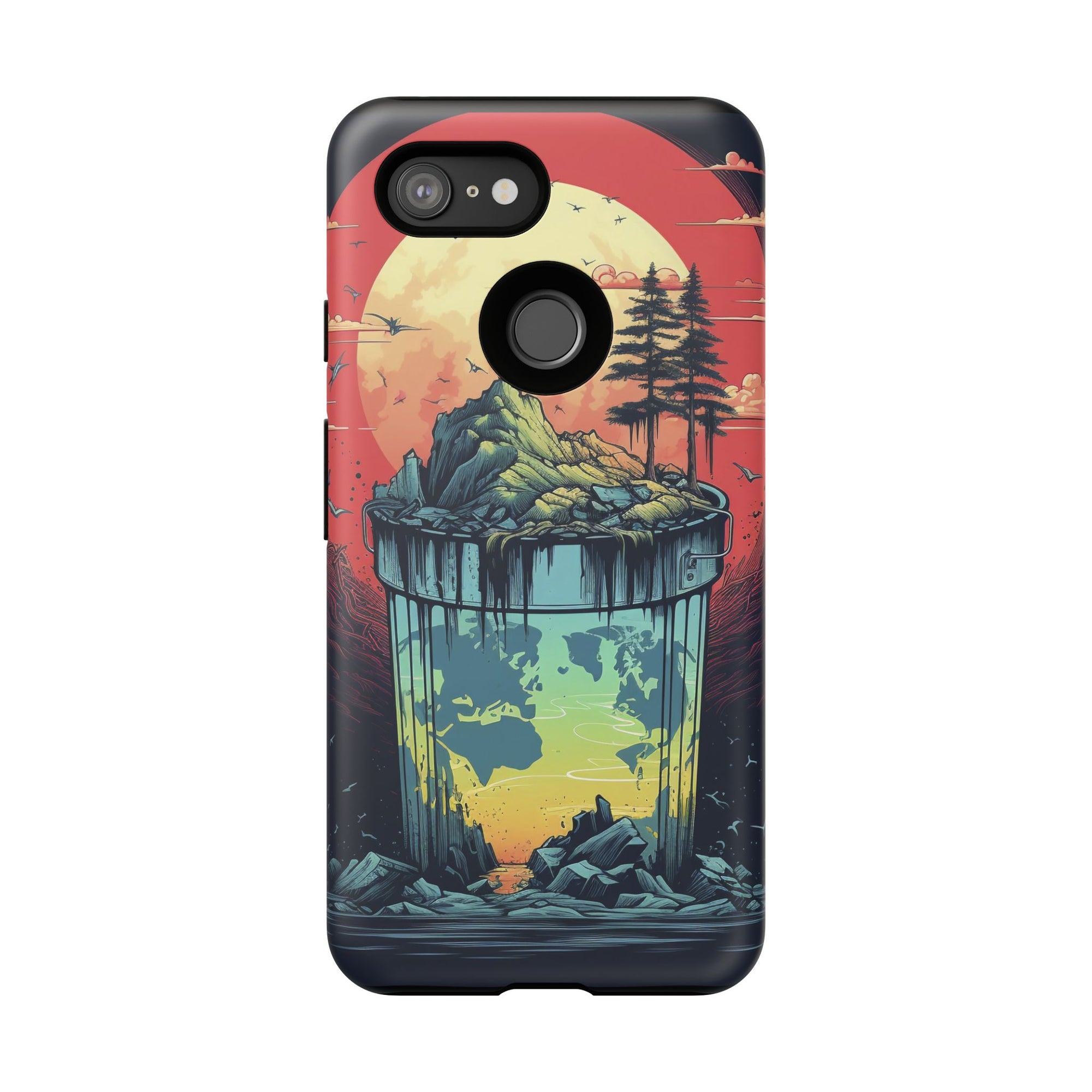 Vibrant Nature-Themed Phone Case, Tough Cases for Adventurers, Eco-Friendly, Trendy Phone Accessory, Great Gift for Nature Lovers