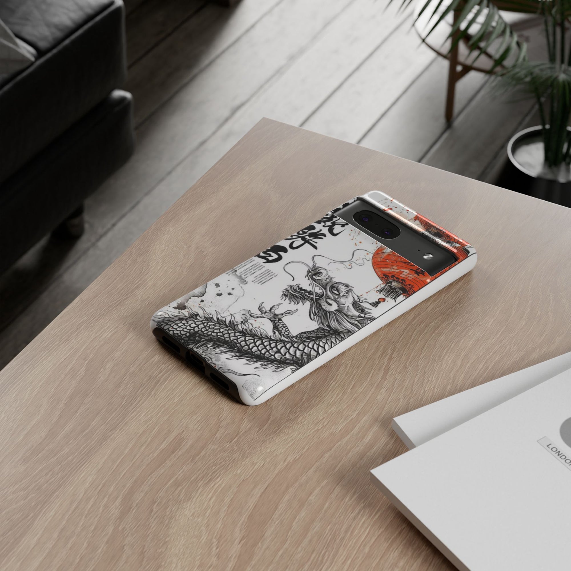 Dragon Design Phone Case, Tough Cases with Chinese Art for Unique Style, Gift for Art Lovers, Phone Protection, Trendy Accessories