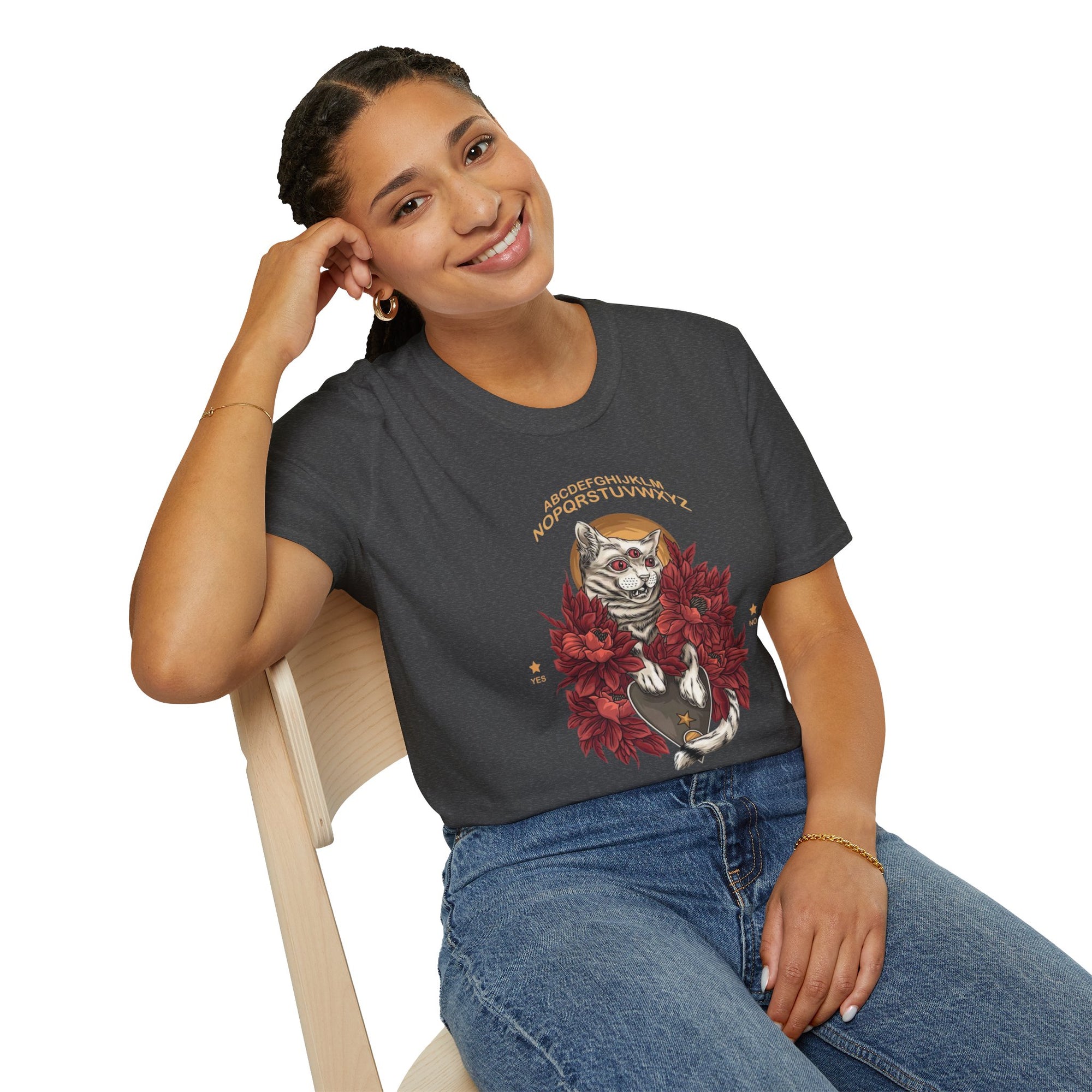 Nature-Inspired Graphic Unisex T-Shirt, Cozy Fall Vibes, Animal Lover Gift, Perfect for Autumn Celebrations, Unique Animal Design