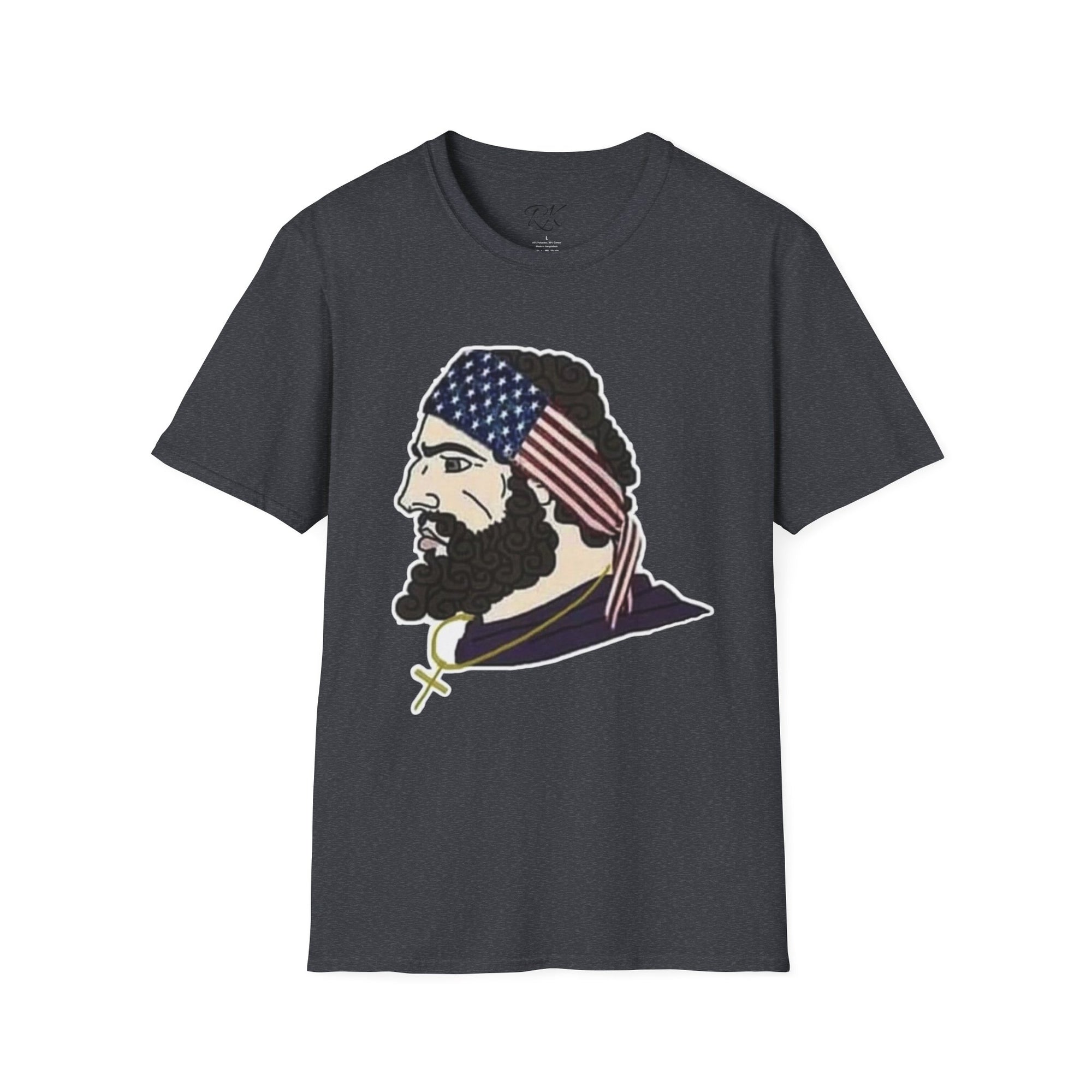 Patriotic Graphic T-Shirt, Unisex Softstyle Tee, Independence Day Gift, Freedom Apparel, Americana Clothing