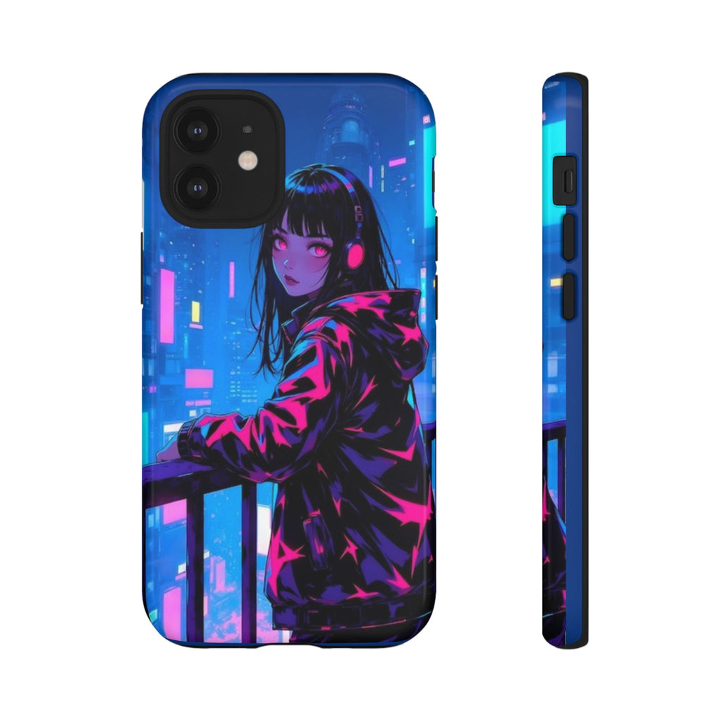 Futuristic Phone Case, Cyberpunk Aesthetic, Tough Phone Cover, Urban Style, Gift for Tech Lovers, Unique Phone Accessories, Streetwear [...]