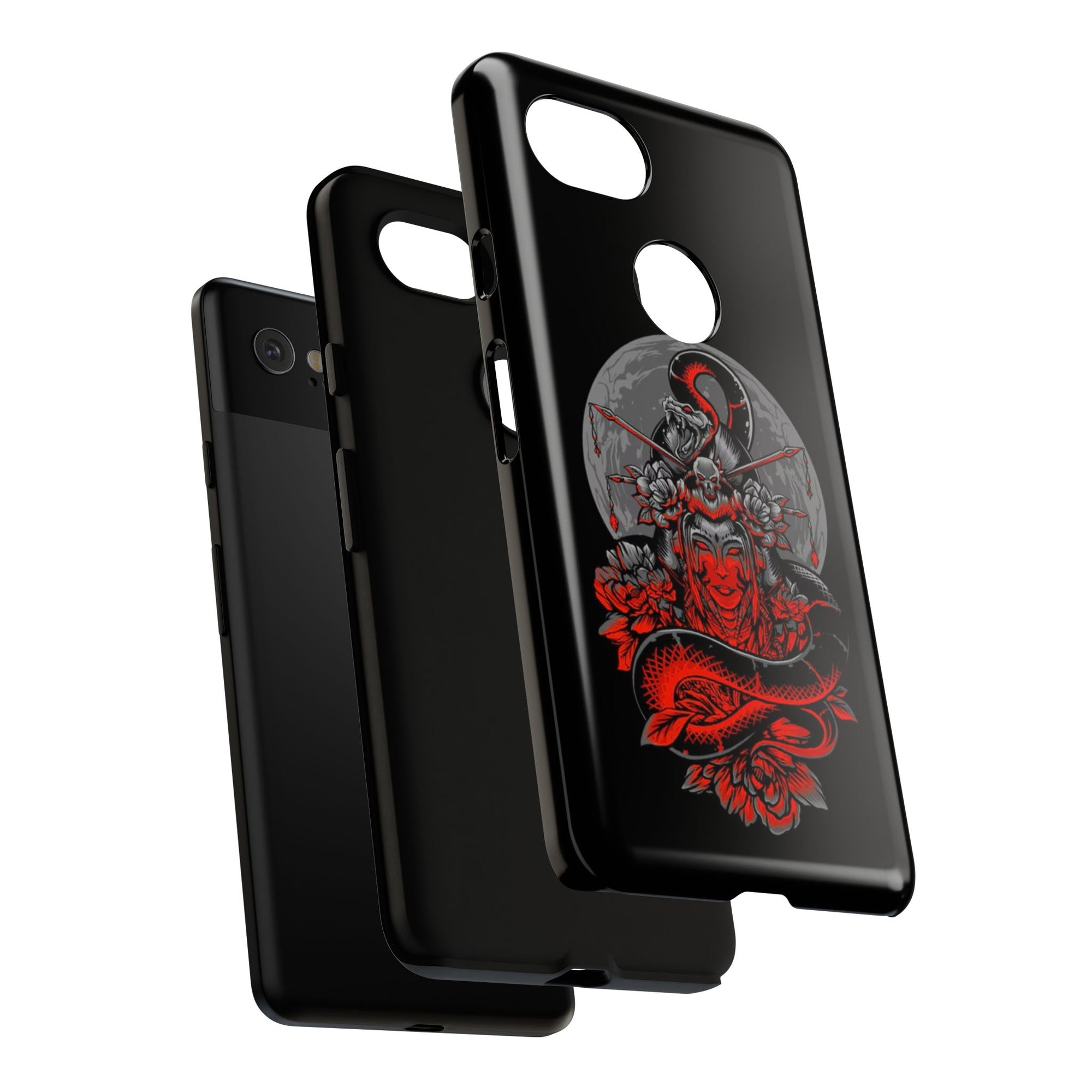Tough Cases for iPhone, Dragon & Warrior Design, Durable Phone Protection, Perfect Gift for Tech Lovers, Unique Gifting