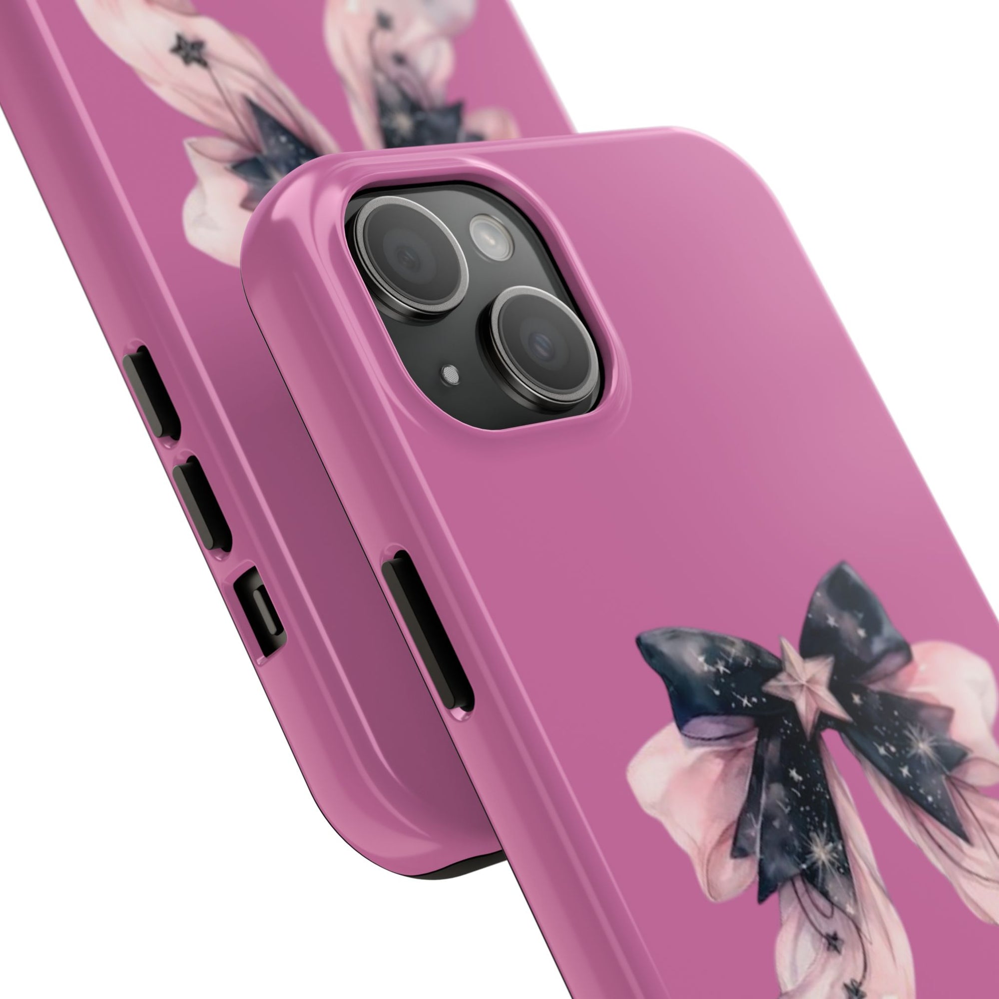 Pink Ribbon Tough Phone Cases, Galaxy Phone Covers, Chic Phone Protection, Ideal Gift for Her, Stylish Tech Accessories