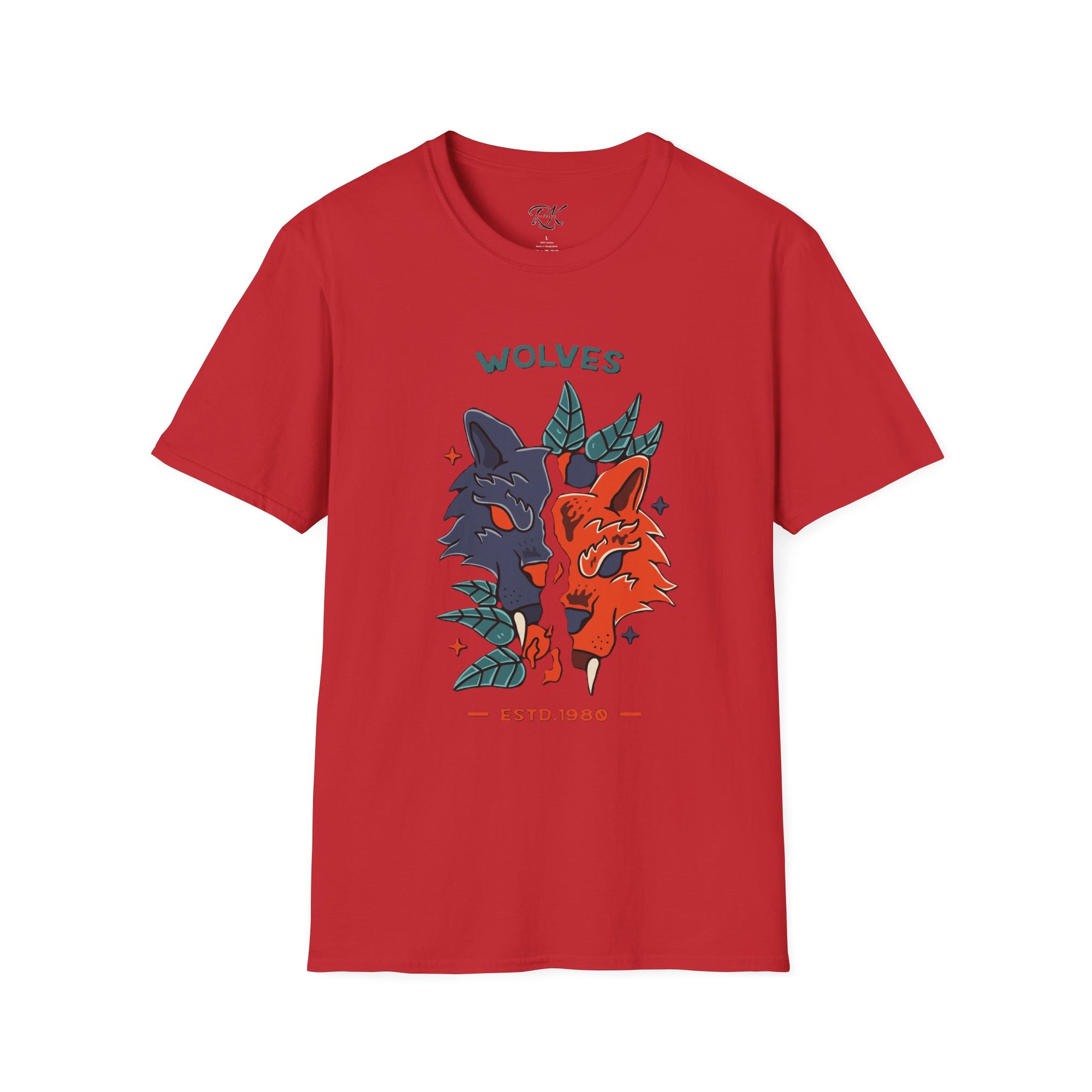 Wolf Graphic Unisex T-Shirt, Nature Lovers Tee, Gift for Animal Enthusiasts, Casual Wear, Eco-Friendly Fashion