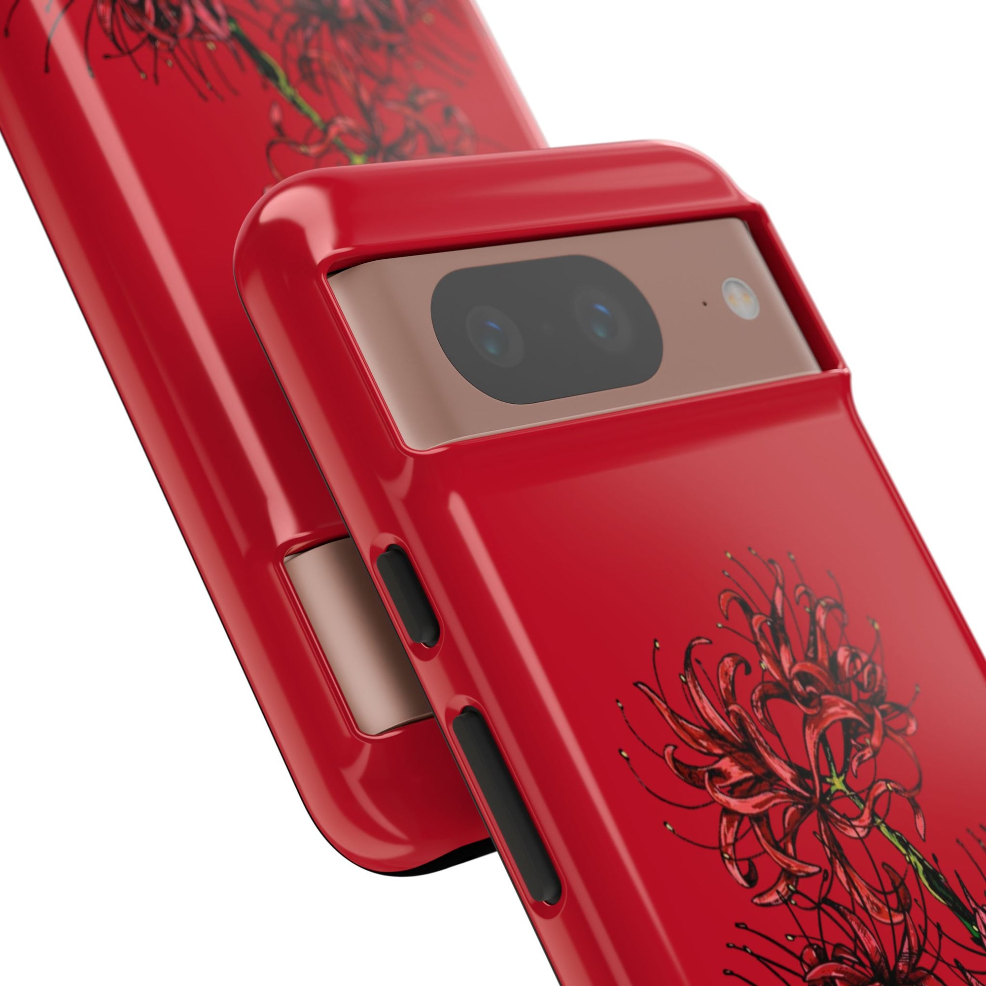 Floral Phone Case, Cute Durable Case for Plants Lovers, Stylish Tech Accessories, Gift for Her, Autumn Decor
