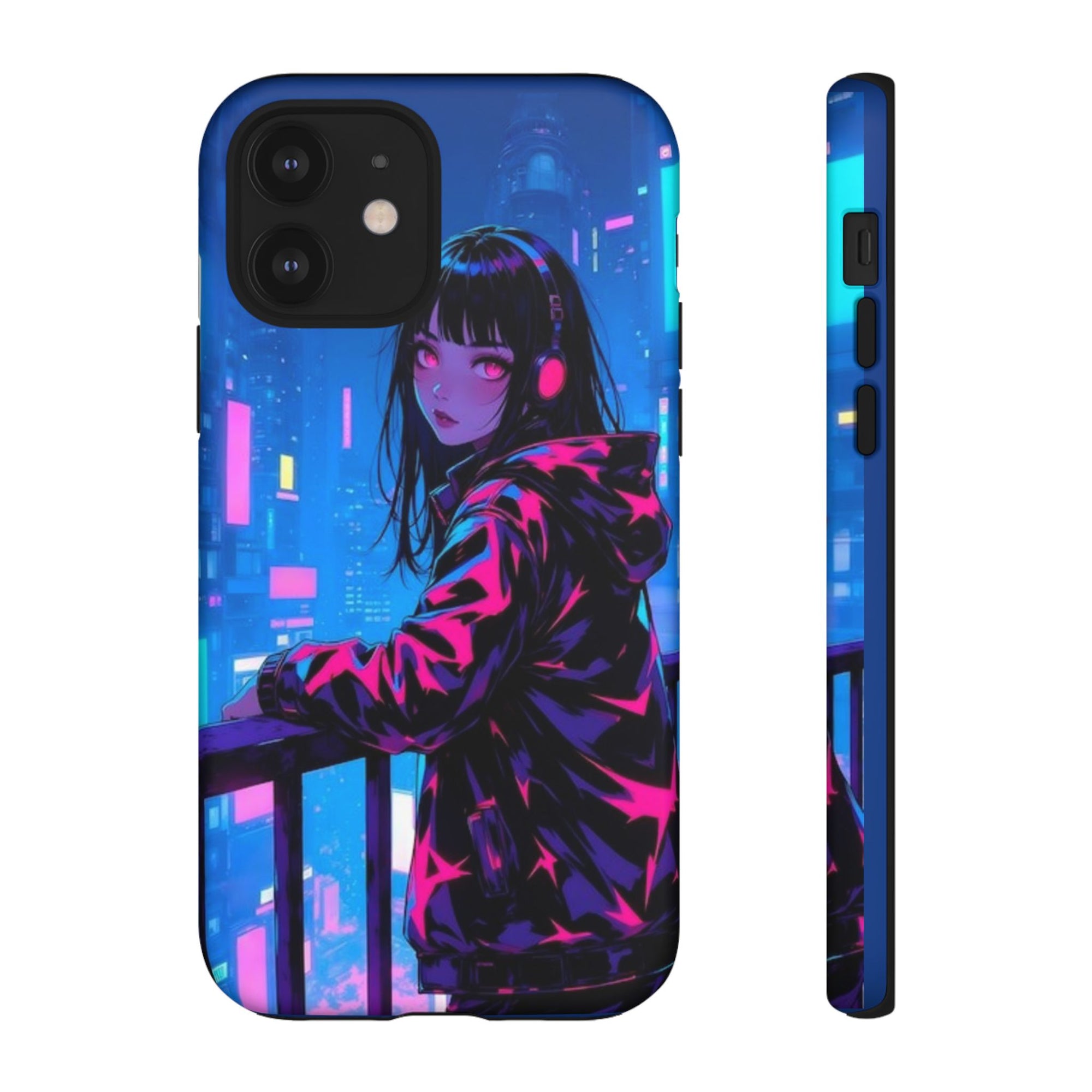 Futuristic Phone Case, Cyberpunk Aesthetic, Tough Phone Cover, Urban Style, Gift for Tech Lovers, Unique Phone Accessories, Streetwear [...]