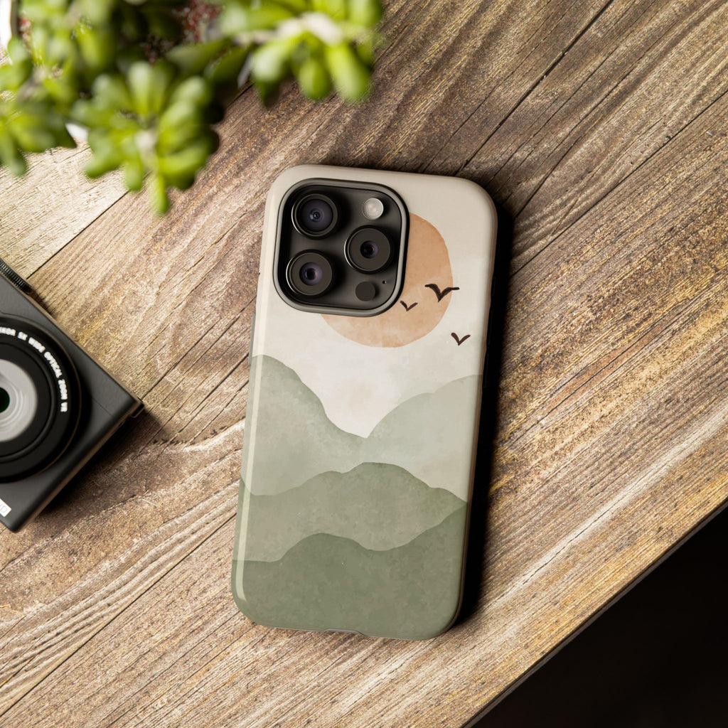 Nature-Inspired Phone Case | Scenic Mountain Design, Tough Case for Outdoor Lovers, Gift for Nature Enthusiasts, Eco-Friendly Slim Case
