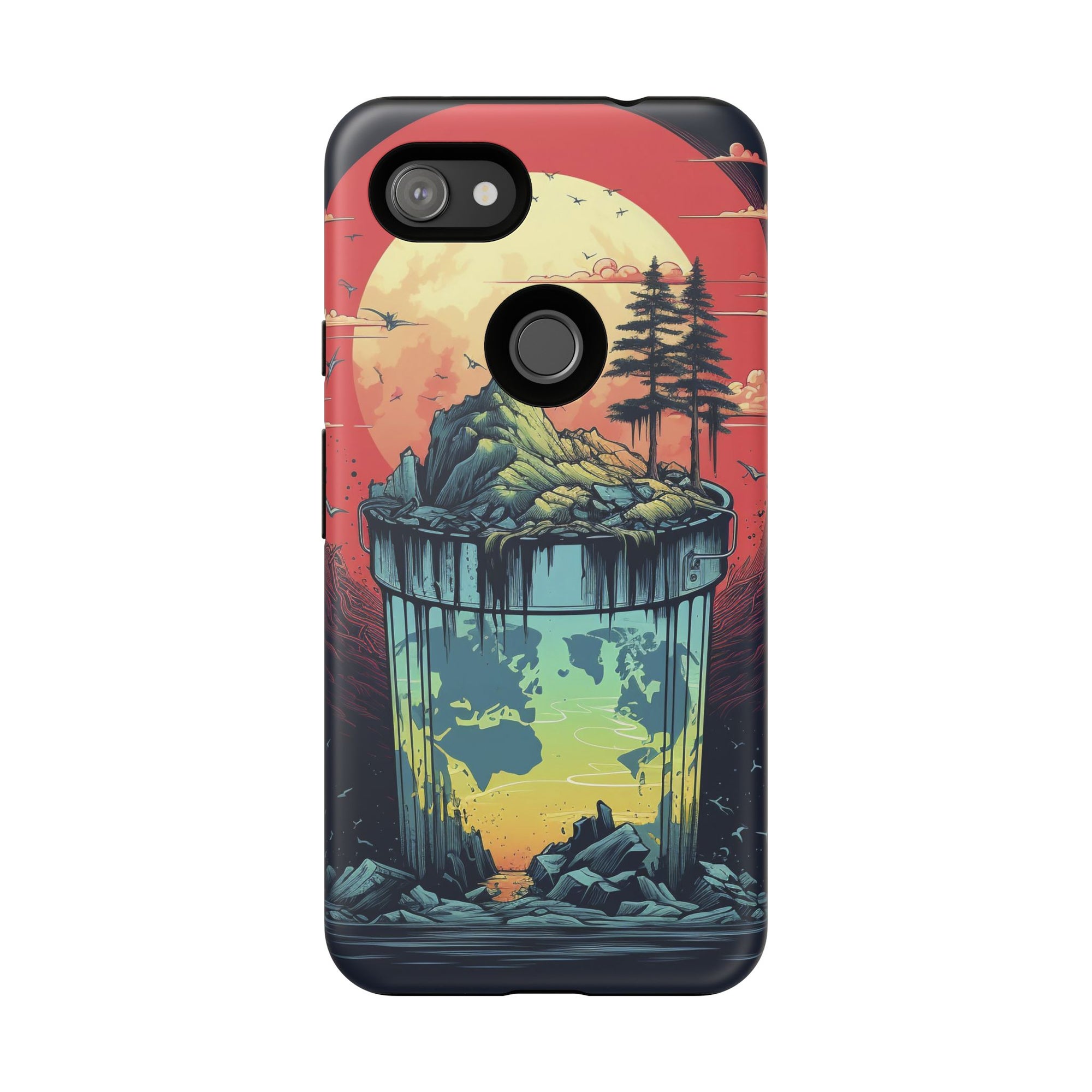Vibrant Nature-Themed Phone Case, Tough Cases for Adventurers, Eco-Friendly, Trendy Phone Accessory, Great Gift for Nature Lovers