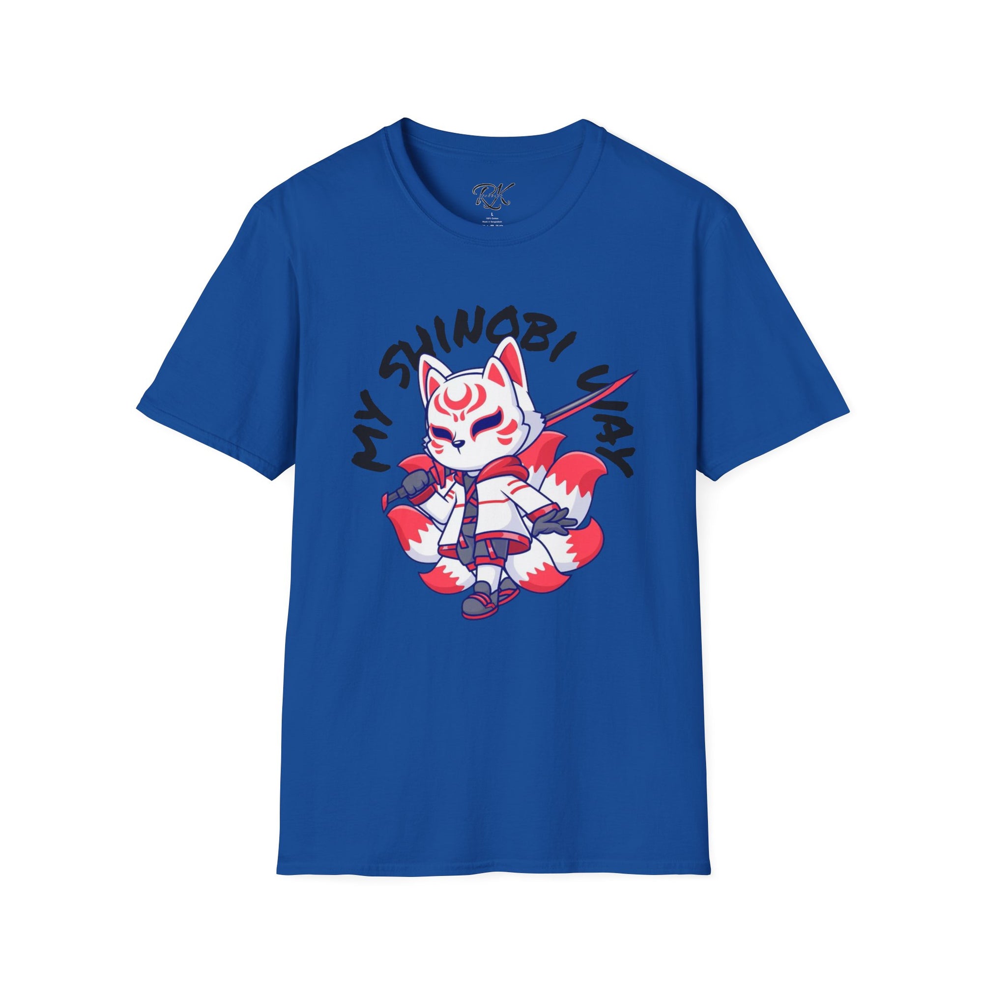 Unisex Anime T-Shirt - 'My Shinobi Pal' Graphic Tee, Comfortable Streetwear, Gift for Anime Lovers, Casual Wear, Stylish Outfit