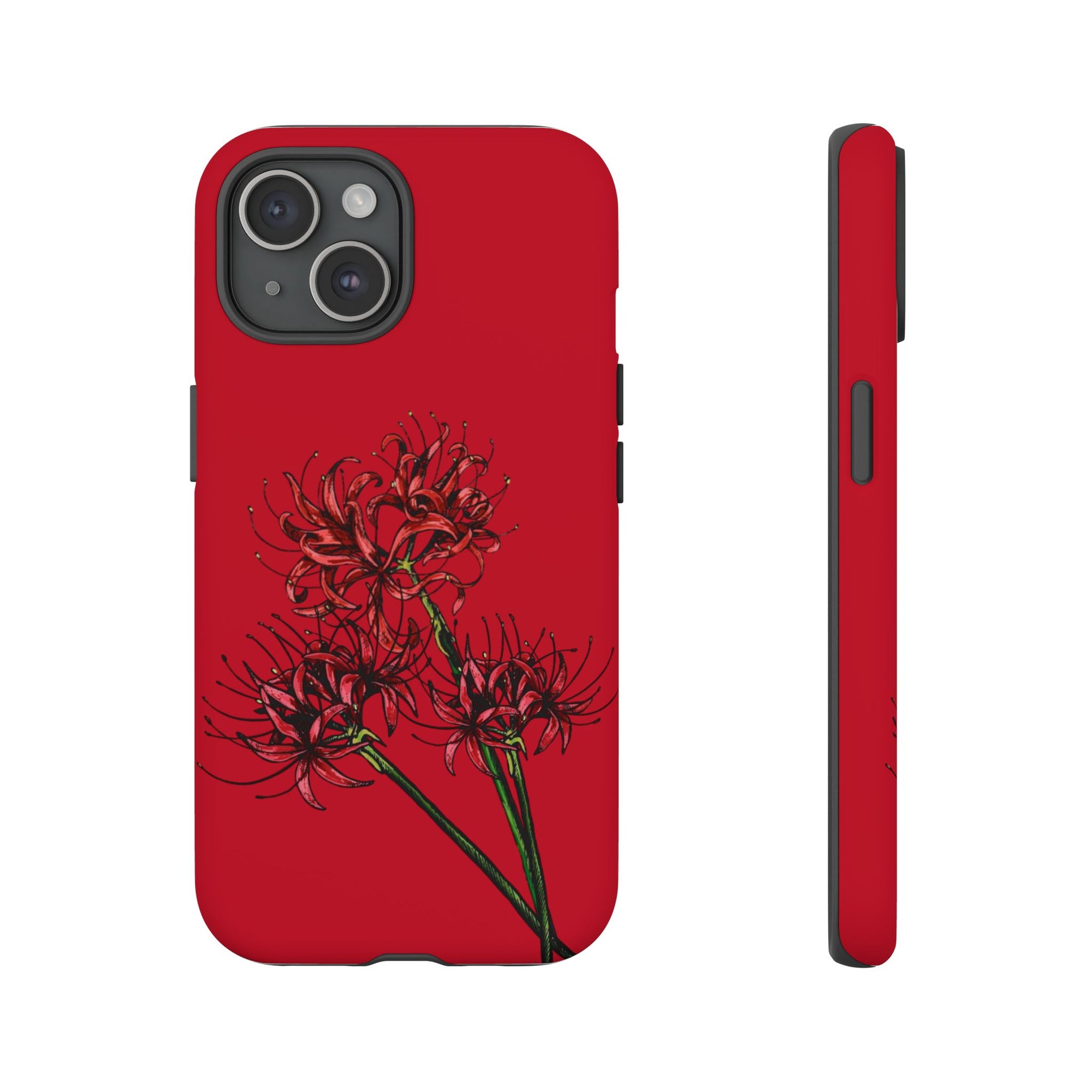 Floral Phone Case, Cute Durable Case for Plants Lovers, Stylish Tech Accessories, Gift for Her, Autumn Decor