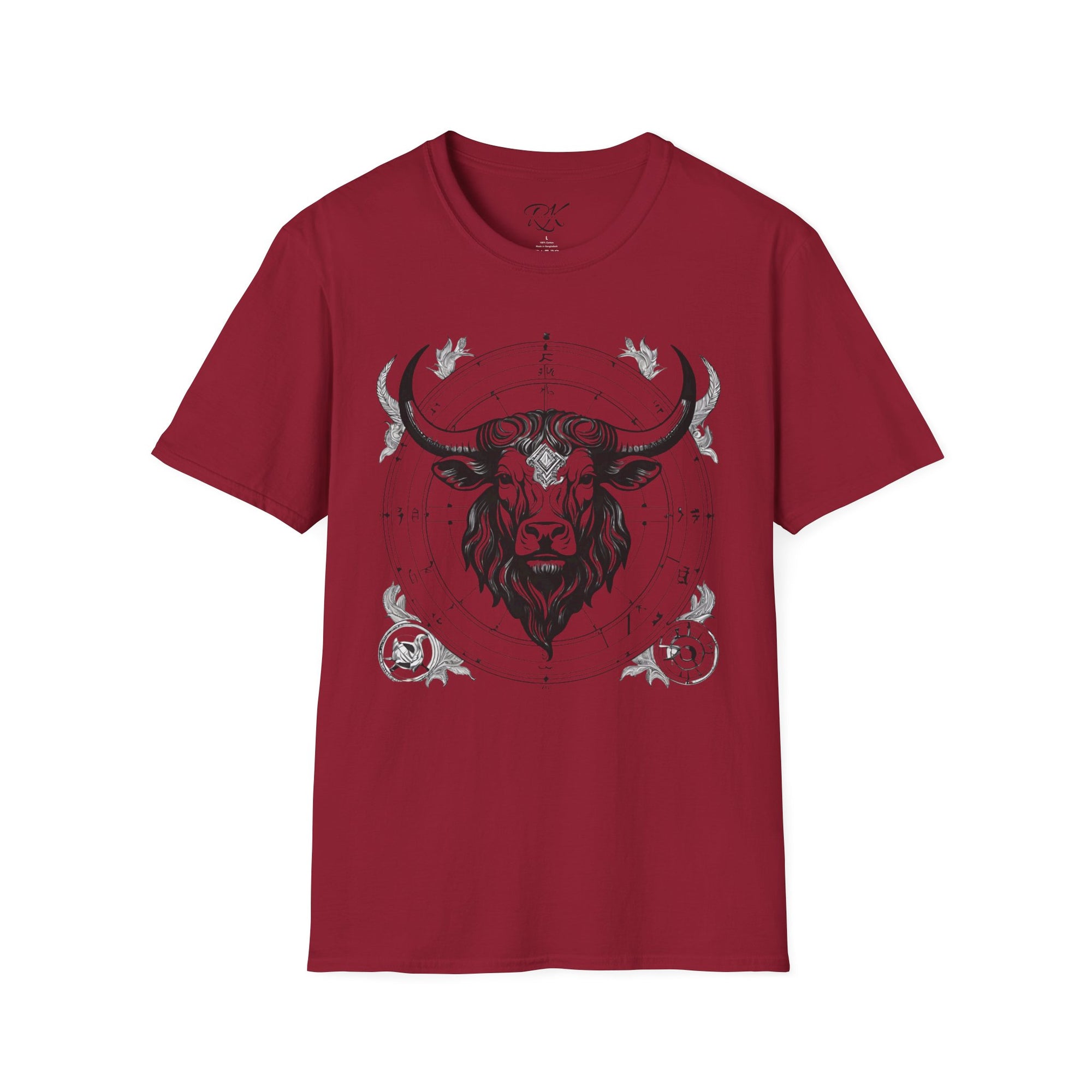 Taurus Zodiac T-Shirt, Astrology Tee, Horoscope Gift, Unisex Softstyle Shirt, Birthday Apparel, Taurus Constellation Top