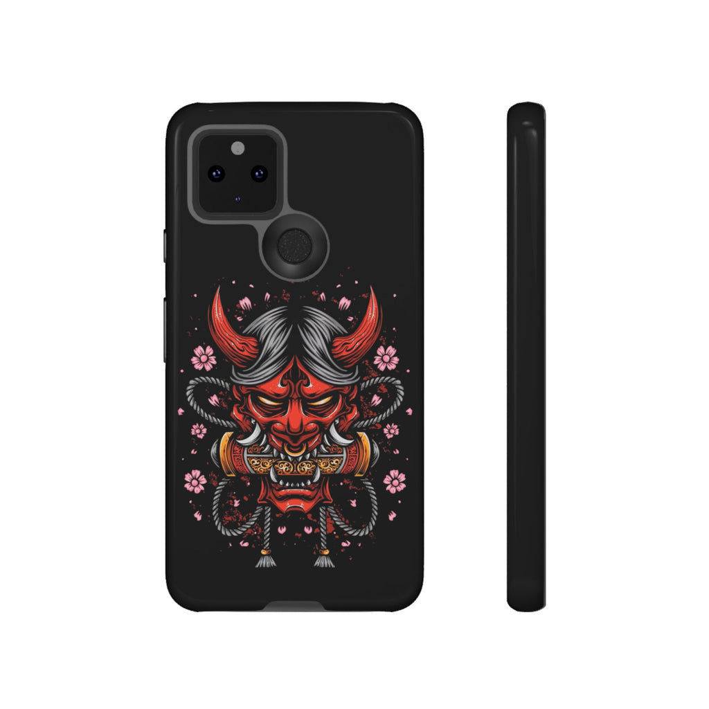 Tough Cases: Fierce Demon Phone Case, Edgy Phone Cover, Protect Your Device, Gift for Anime Fans, Unique Artwork Case