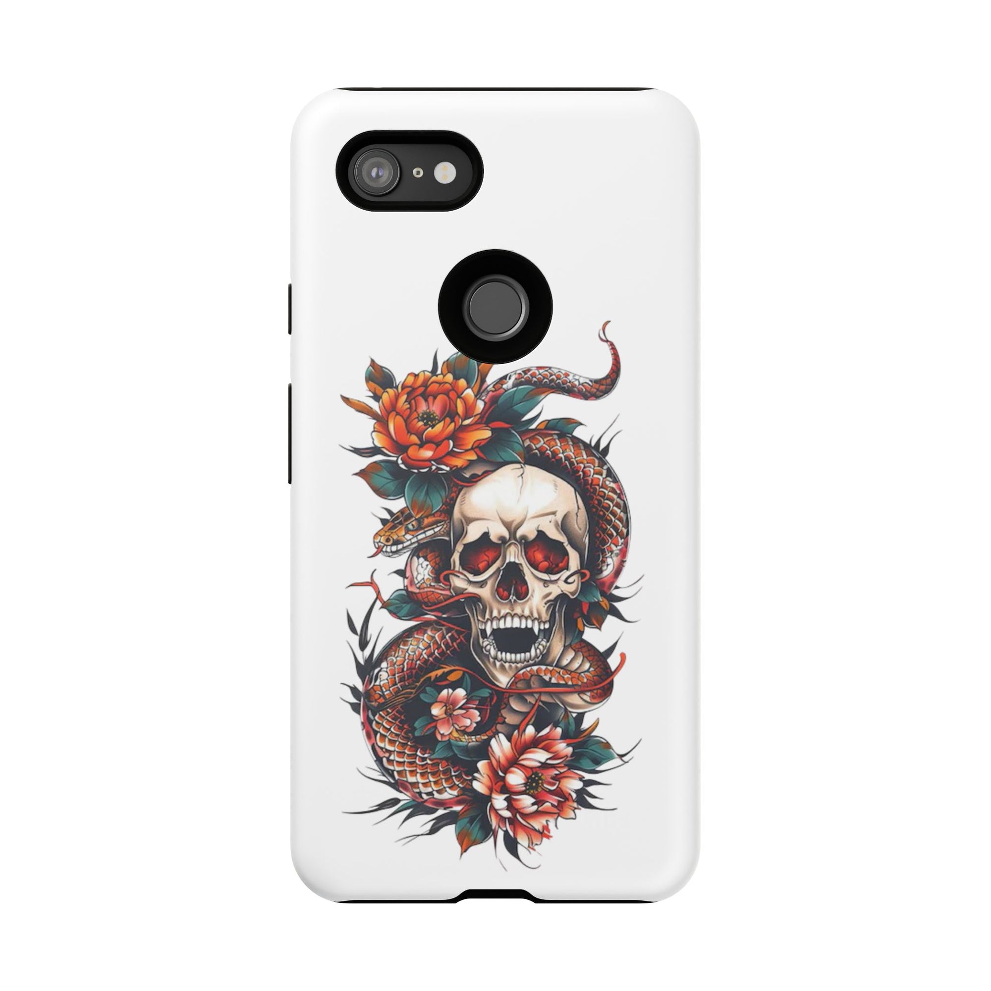 Tough Cases: Skull and Snake Phone Cases, Edgy Accessories, Alternative Fashion, Quirky Gift Ideas, Gothic Style