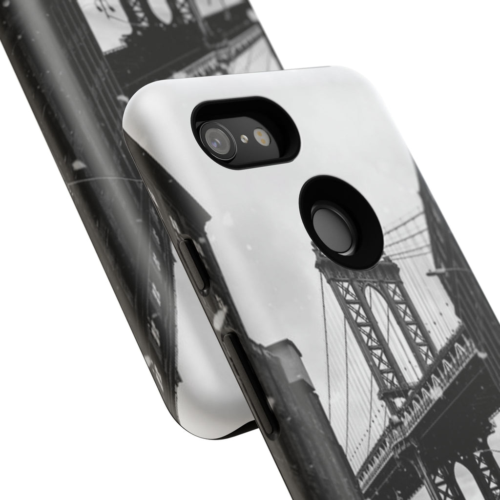 Black and White Phone Case with Iconic Bridge Design, Tough Cases for Photography Lovers, Unique Gift for Travelers, Stylish Everyday [...]