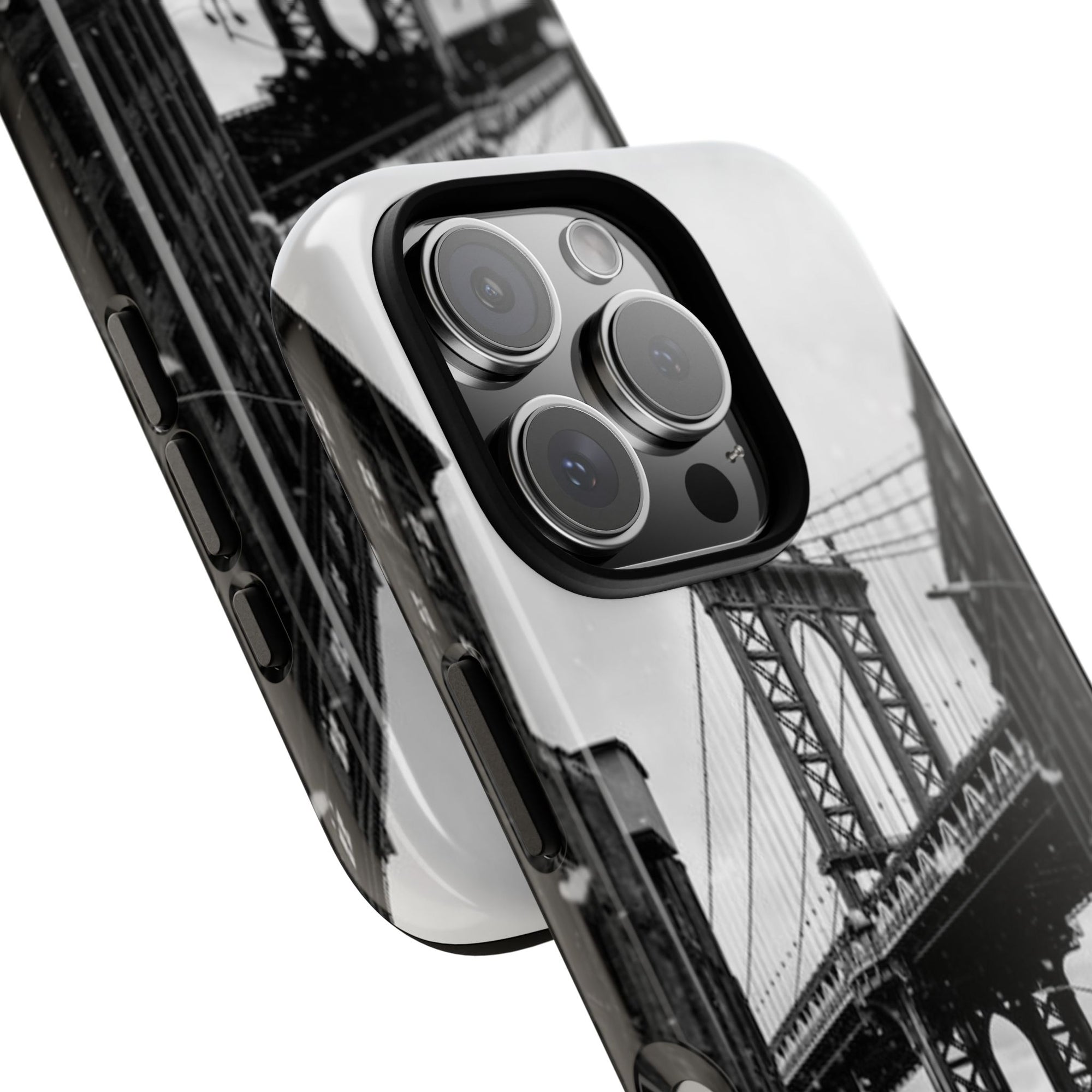 Black and White Phone Case with Iconic Bridge Design, Tough Cases for Photography Lovers, Unique Gift for Travelers, Stylish Everyday [...]