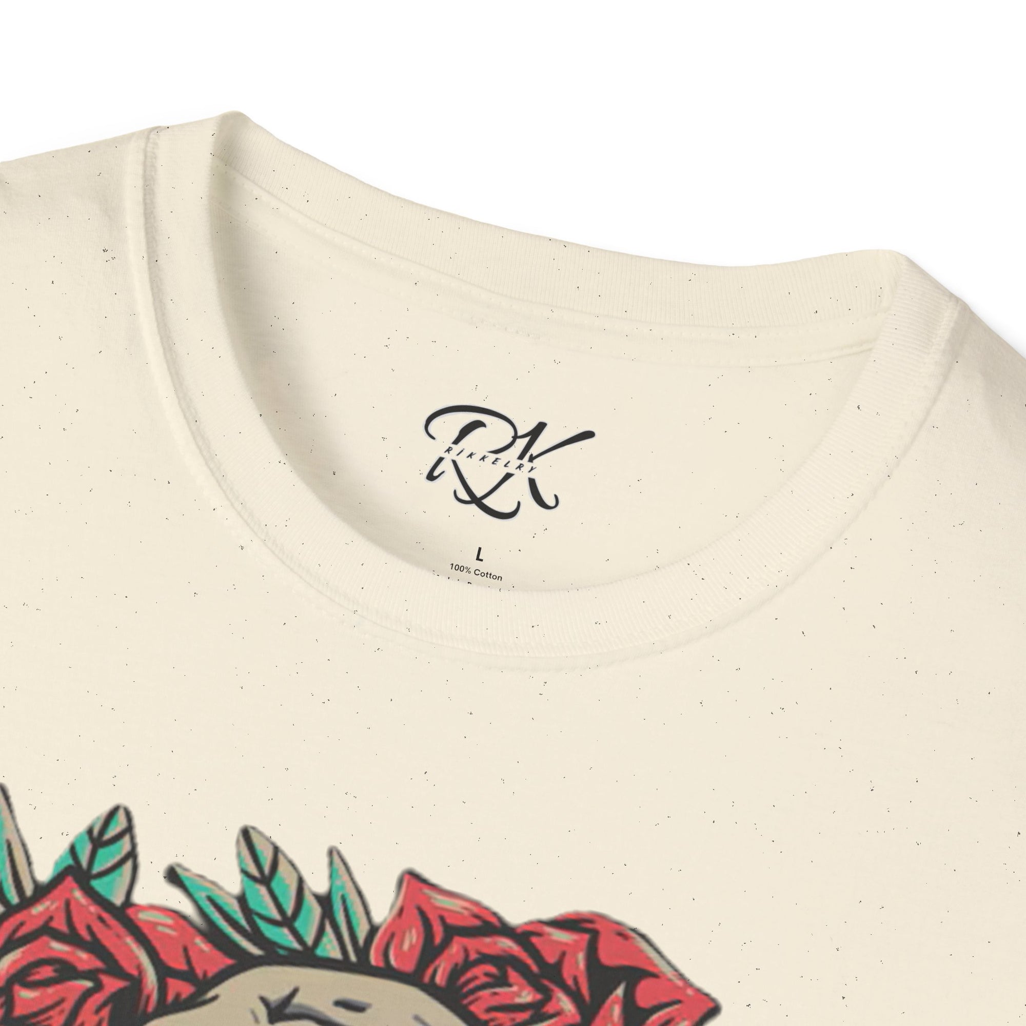 Skull & Roses Graphic T-Shirt | Edgy Casual Wear, Halloween Outfit, Gift for Friends, Festival Style, Unisex Shirt