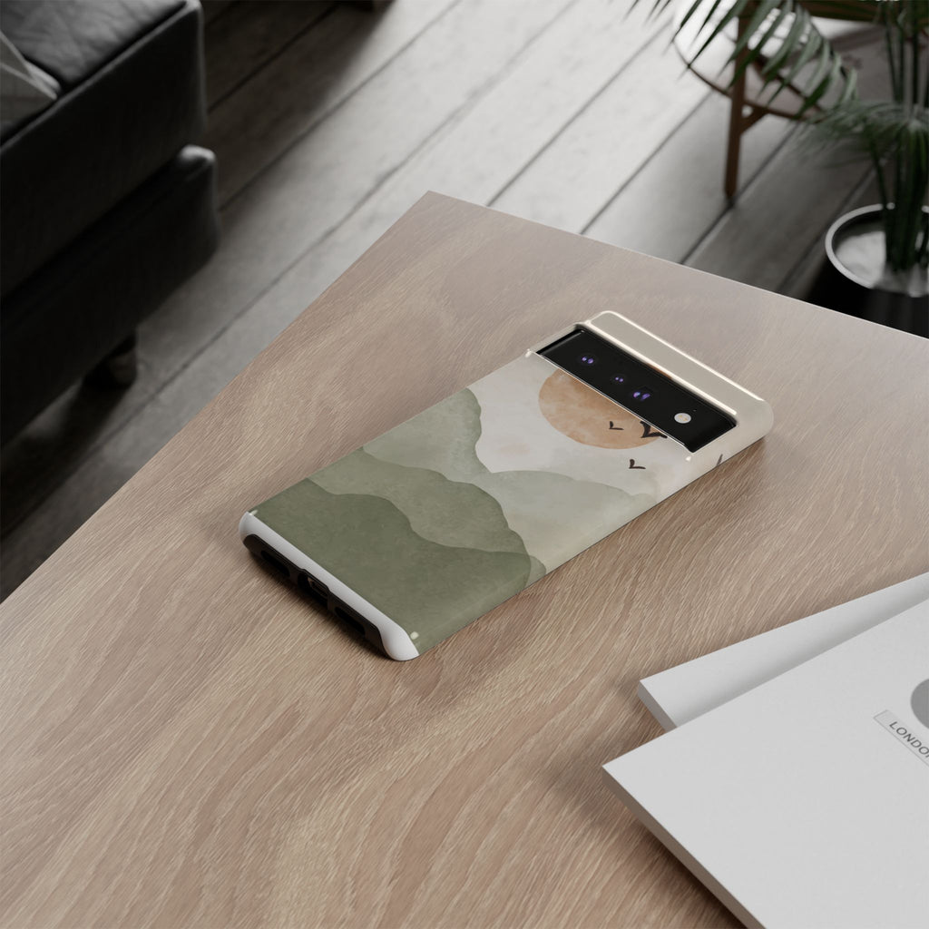 Nature-Inspired Phone Case | Scenic Mountain Design, Tough Case for Outdoor Lovers, Gift for Nature Enthusiasts, Eco-Friendly Slim Case
