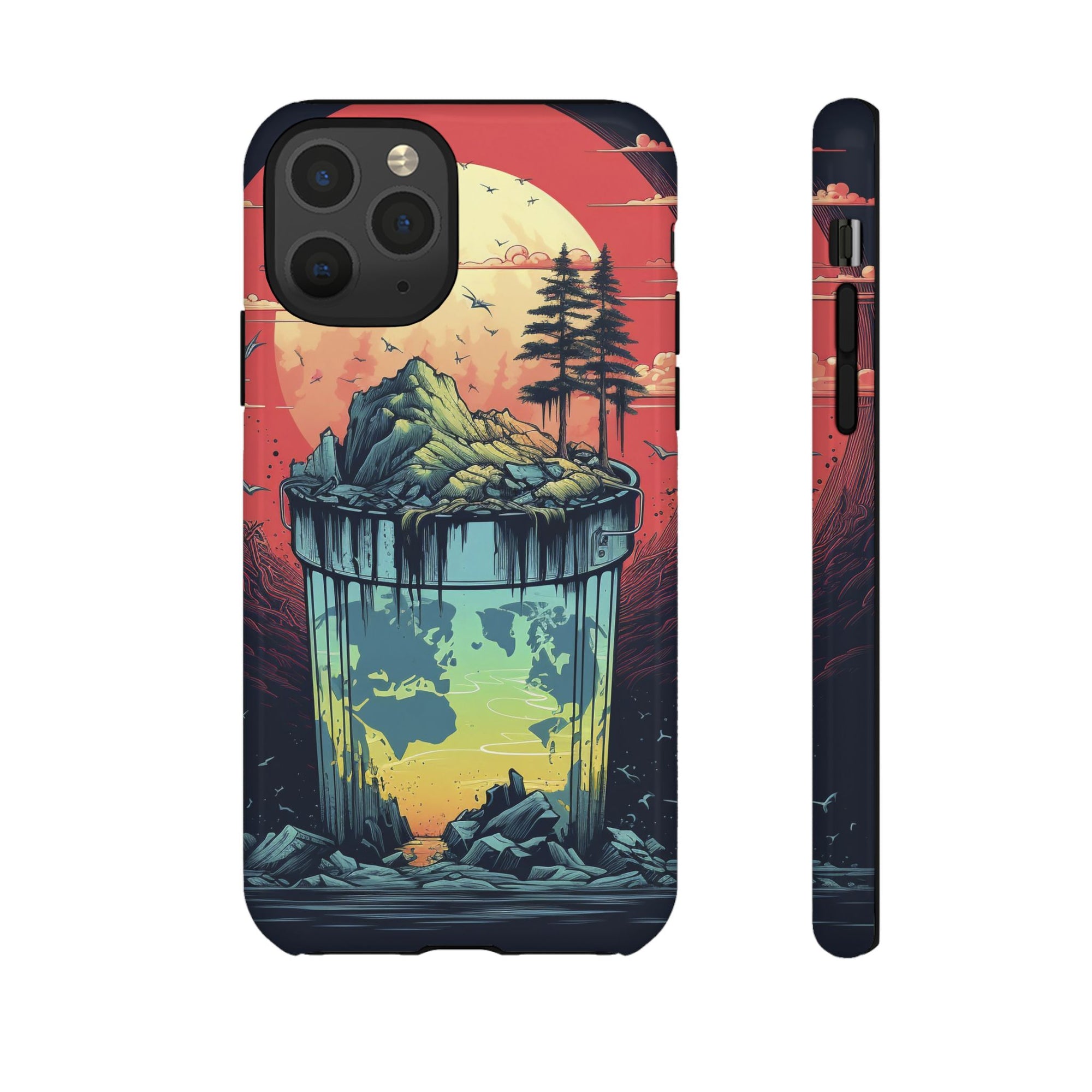 Vibrant Nature-Themed Phone Case, Tough Cases for Adventurers, Eco-Friendly, Trendy Phone Accessory, Great Gift for Nature Lovers