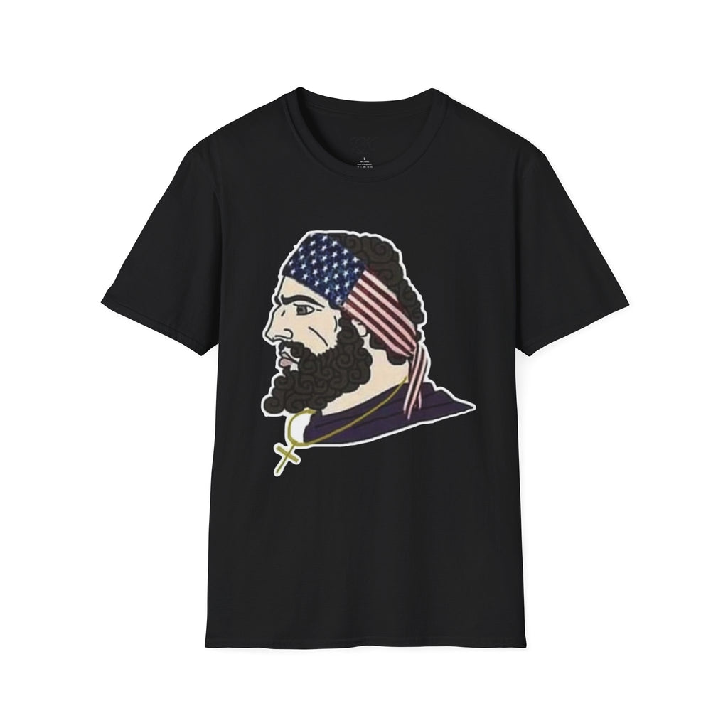 Patriotic Graphic T-Shirt, Unisex Softstyle Tee, Independence Day Gift, Freedom Apparel, Americana Clothing
