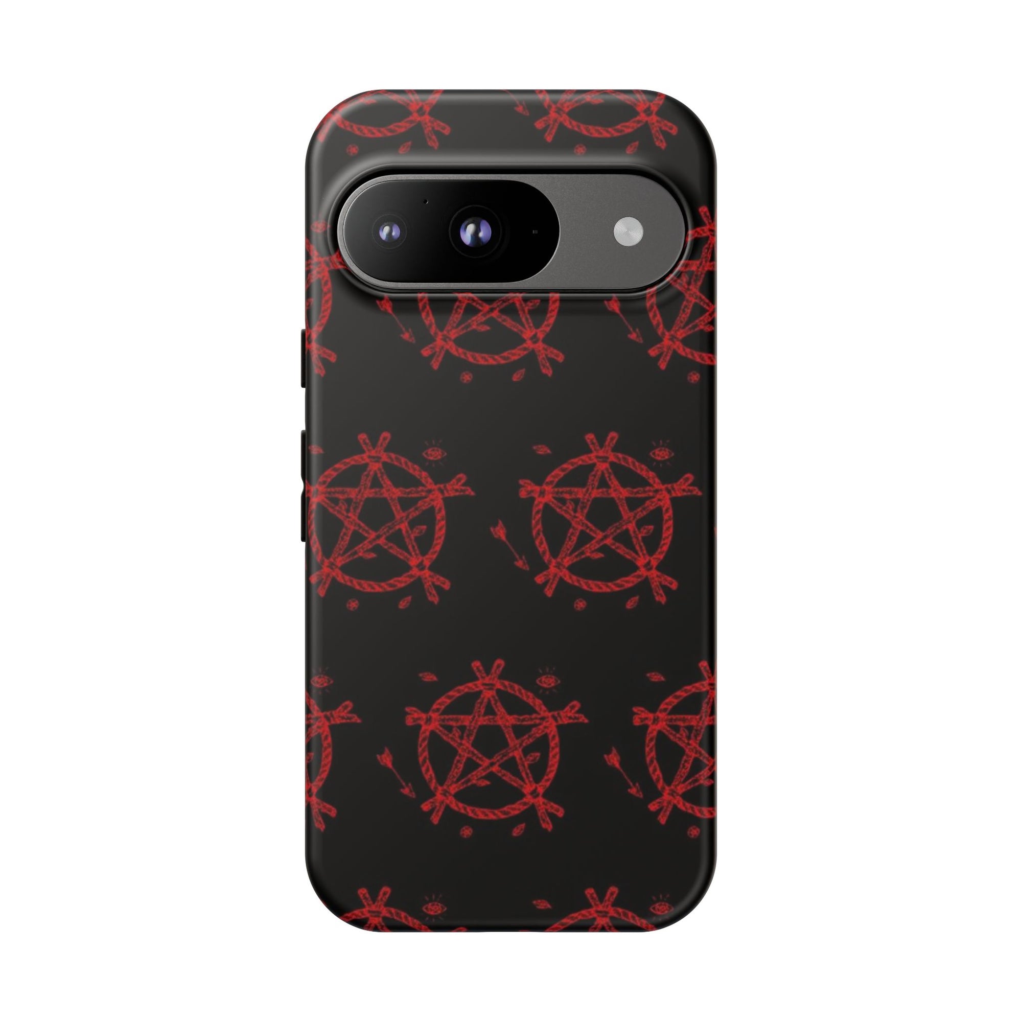 Anarchist iPhone Case, Tough Phone Cover, Punk Style Accessory, Unique Gift for Rebels, Goth Aesthetic Phone Case
