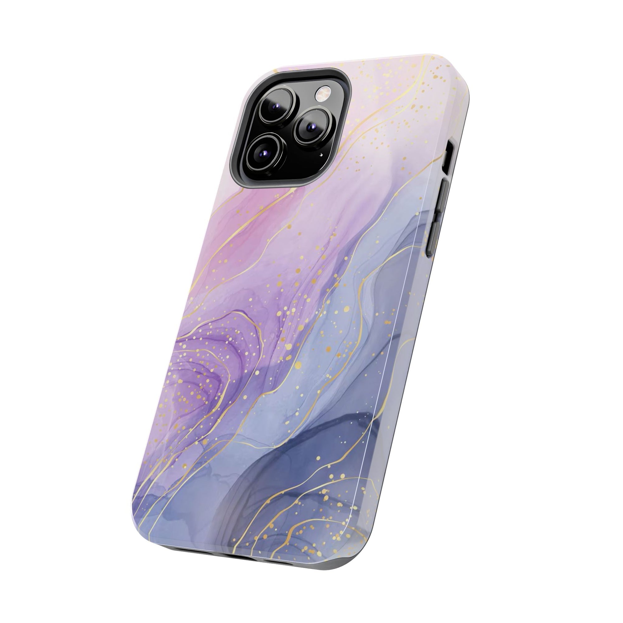 Elegant Abstract Tough Phone Cases for Stylish Protection, Gift for Her, Phone Accessories, Lavender Marble Design, Phone Cover for [...]