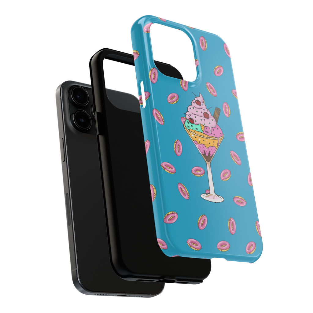 Cute Dessert Phone Cases, Fun iPhone Covers, Quirky Phone Accessories, Donut Lovers Gift, Ice Cream Phone Protector