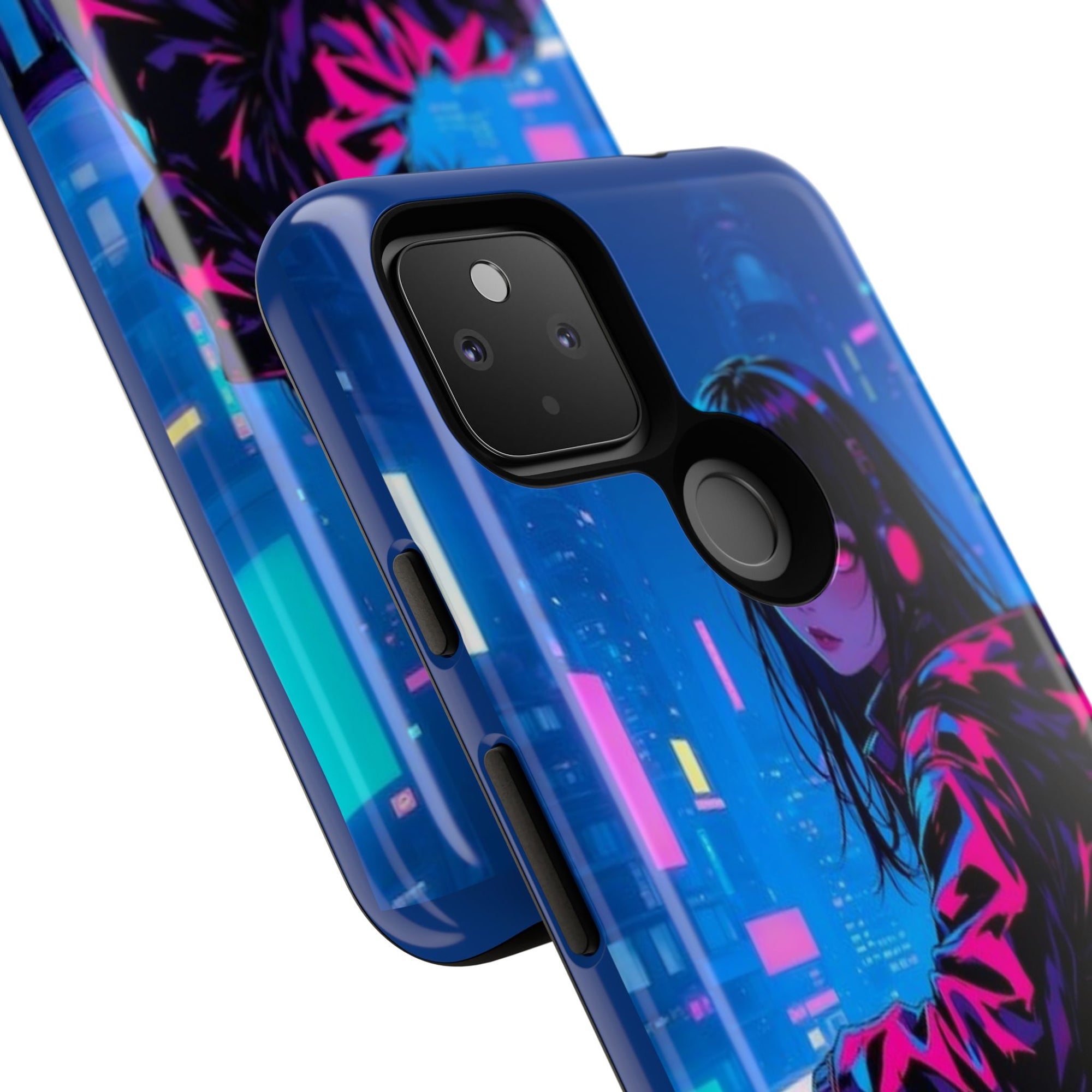 Futuristic Phone Case, Cyberpunk Aesthetic, Tough Phone Cover, Urban Style, Gift for Tech Lovers, Unique Phone Accessories, Streetwear [...]