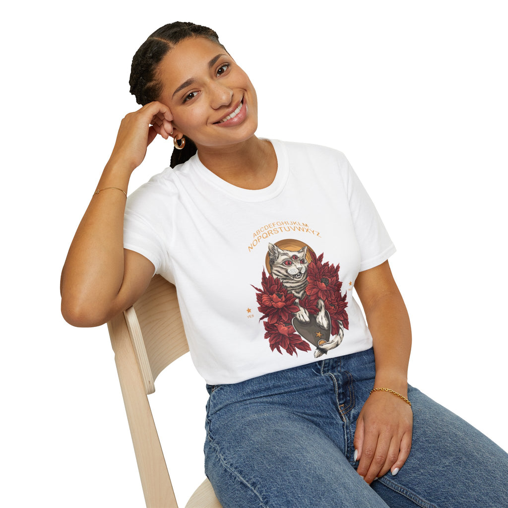 Nature-Inspired Graphic Unisex T-Shirt, Cozy Fall Vibes, Animal Lover Gift, Perfect for Autumn Celebrations, Unique Animal Design