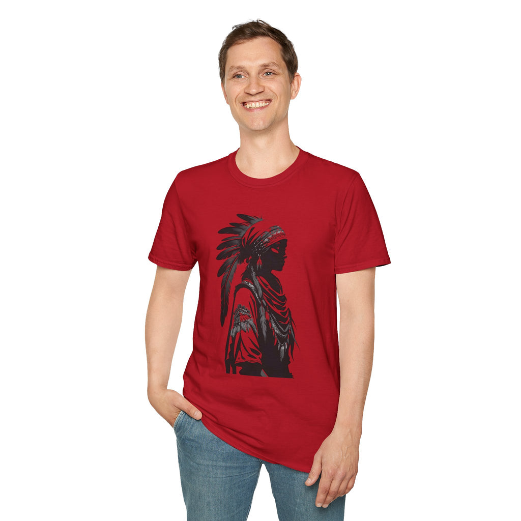Bohemian Native Style T-Shirt, Comfortable Graphic Tee, Unisex Casual Wear, Gift for Culture Lovers, Perfect for Festivals, Everyday Style