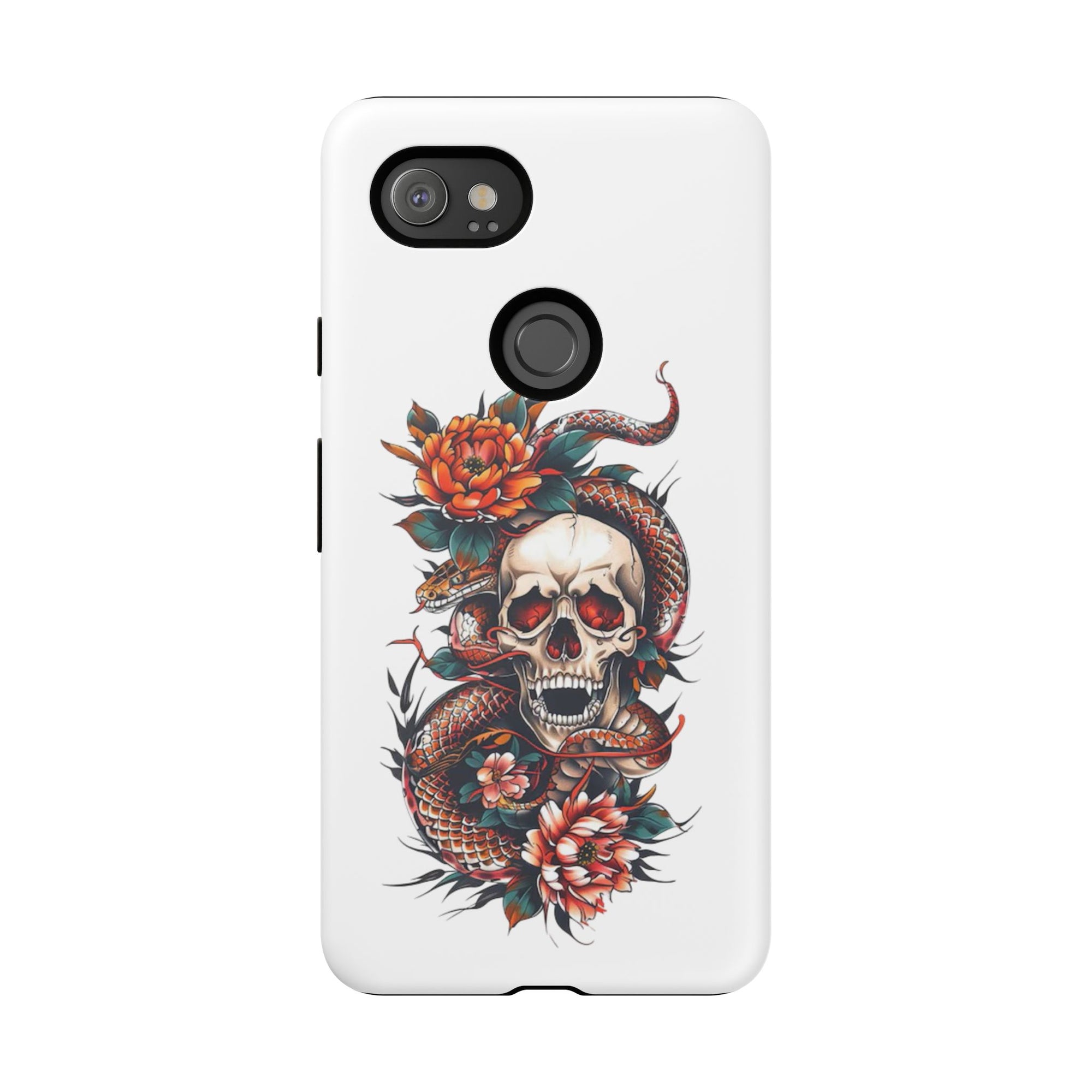 Tough Cases: Skull and Snake Phone Cases, Edgy Accessories, Alternative Fashion, Quirky Gift Ideas, Gothic Style
