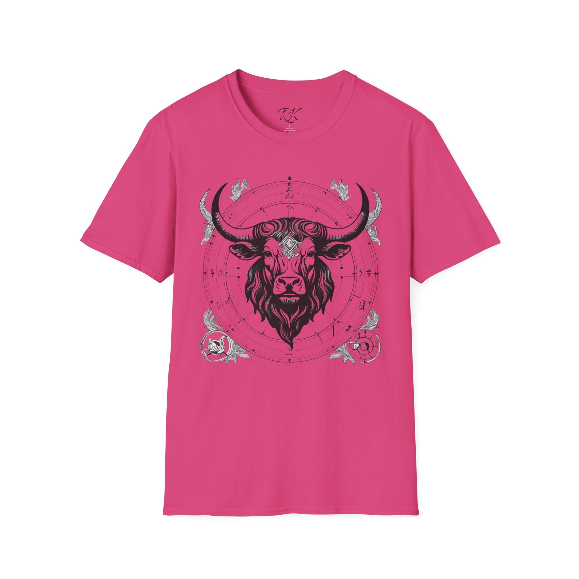 Taurus Zodiac T-Shirt, Astrology Tee, Horoscope Gift, Unisex Softstyle Shirt, Birthday Apparel, Taurus Constellation Top