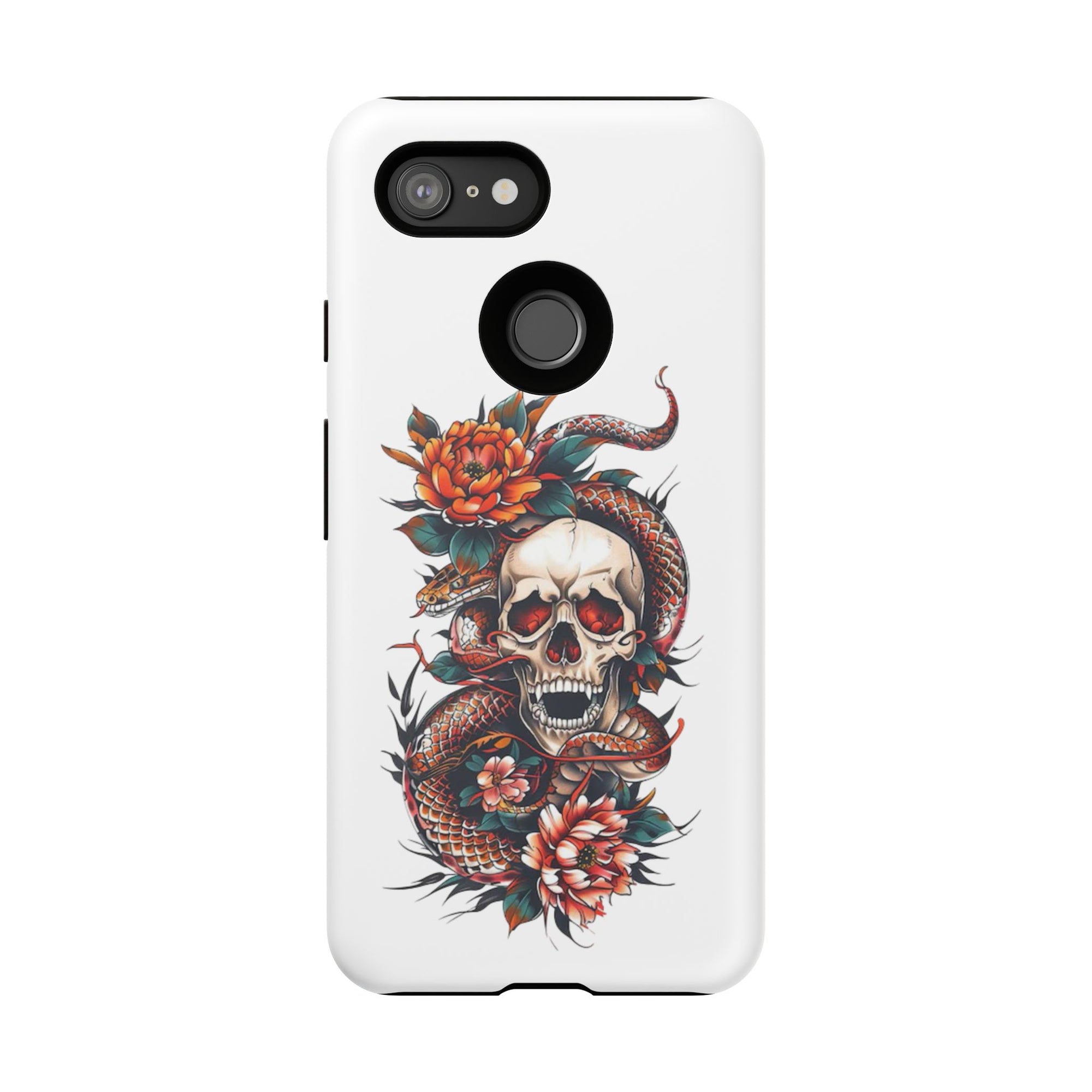 Tough Cases: Skull and Snake Phone Cases, Edgy Accessories, Alternative Fashion, Quirky Gift Ideas, Gothic Style