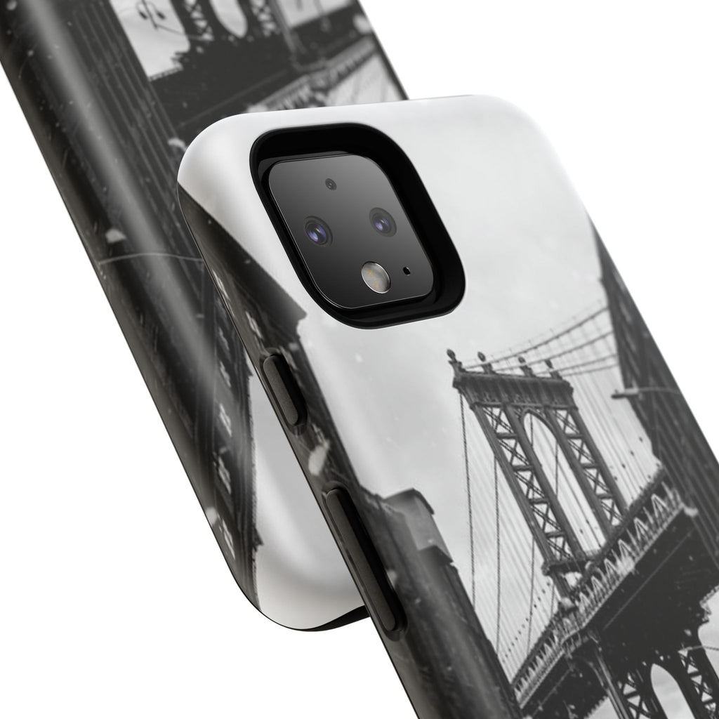 Black and White Phone Case with Iconic Bridge Design, Tough Cases for Photography Lovers, Unique Gift for Travelers, Stylish Everyday [...]